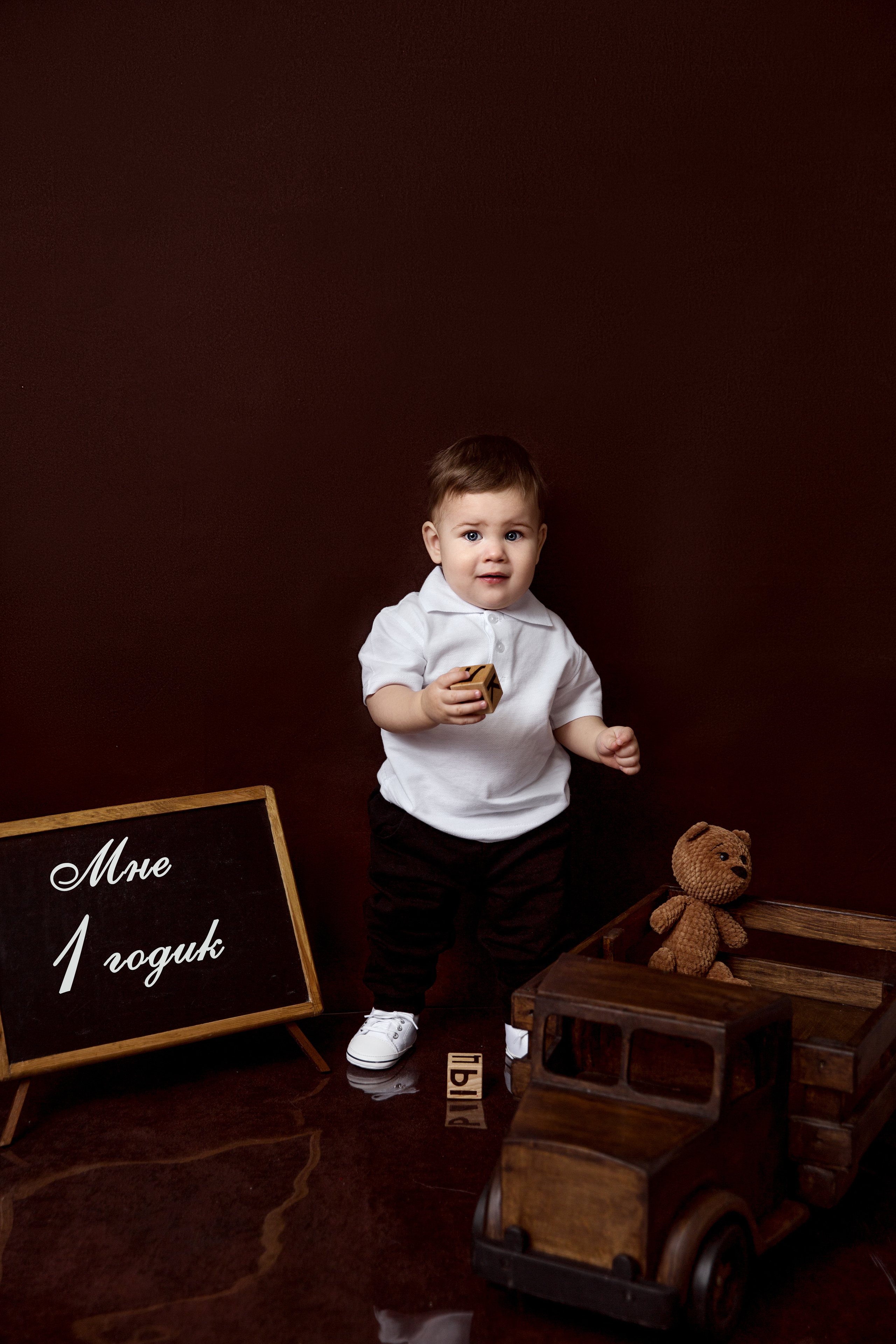 Фотосессия ГОДОВАСИЕ. Фотограф новорожденных, детей до года и беременных в Симферополе