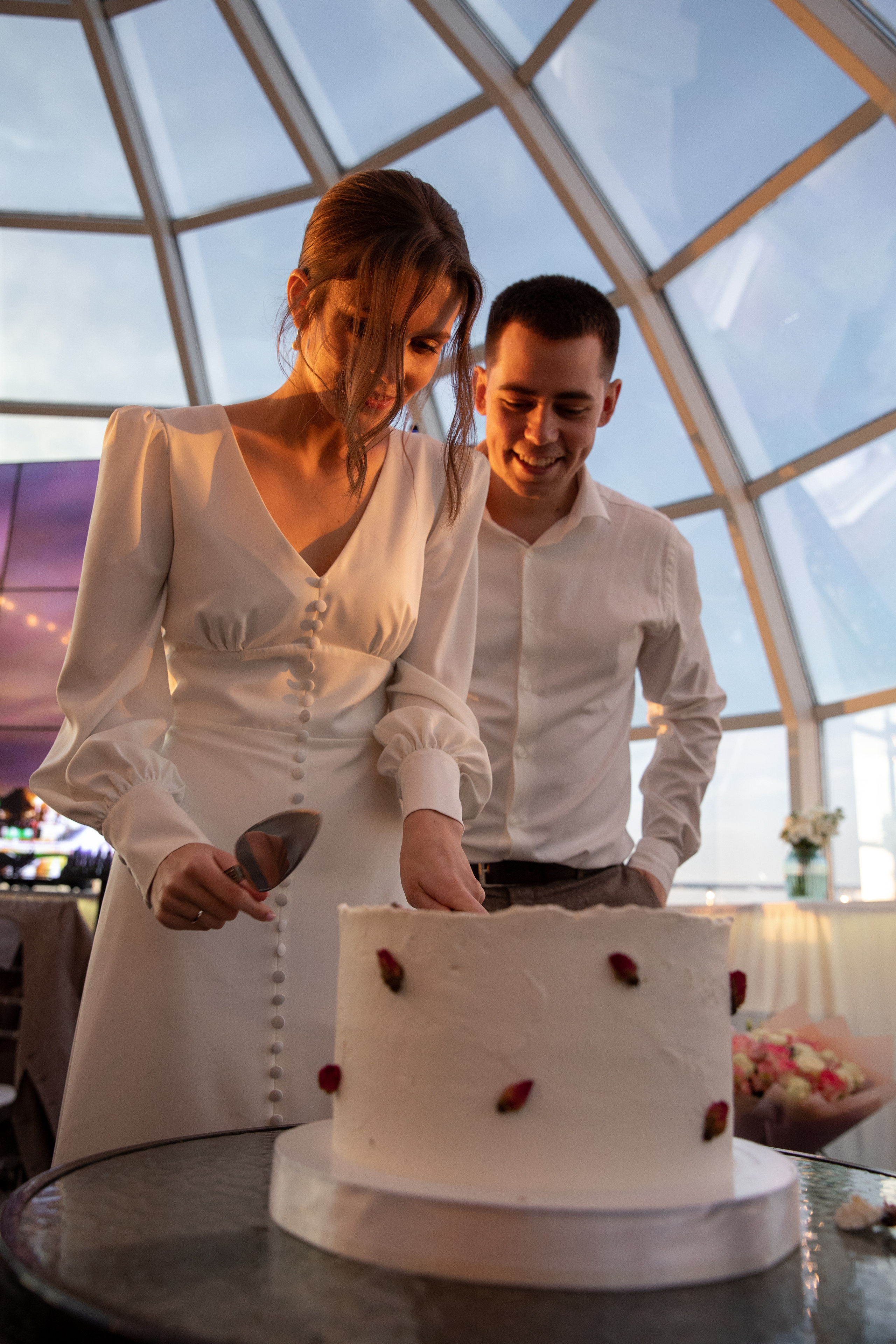 Свадебная фотосессия Полины и Лёши в городе Самаре. Свадебный и семейный фотограф в Самаре и Тольятти | Елена Топанцева