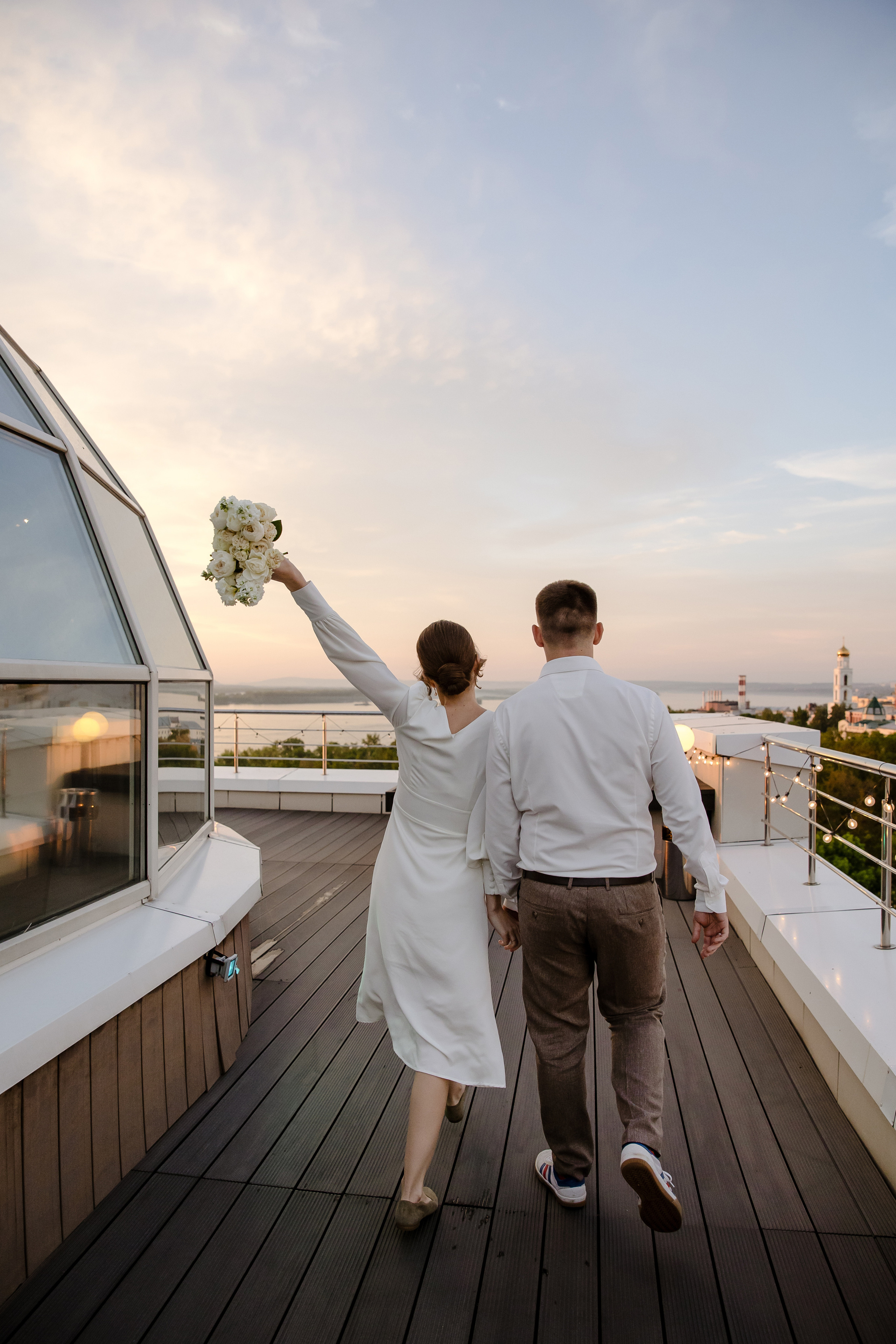 Свадебная фотосессия Полины и Лёши в городе Самаре. Свадебный и семейный фотограф в Самаре и Тольятти | Елена Топанцева