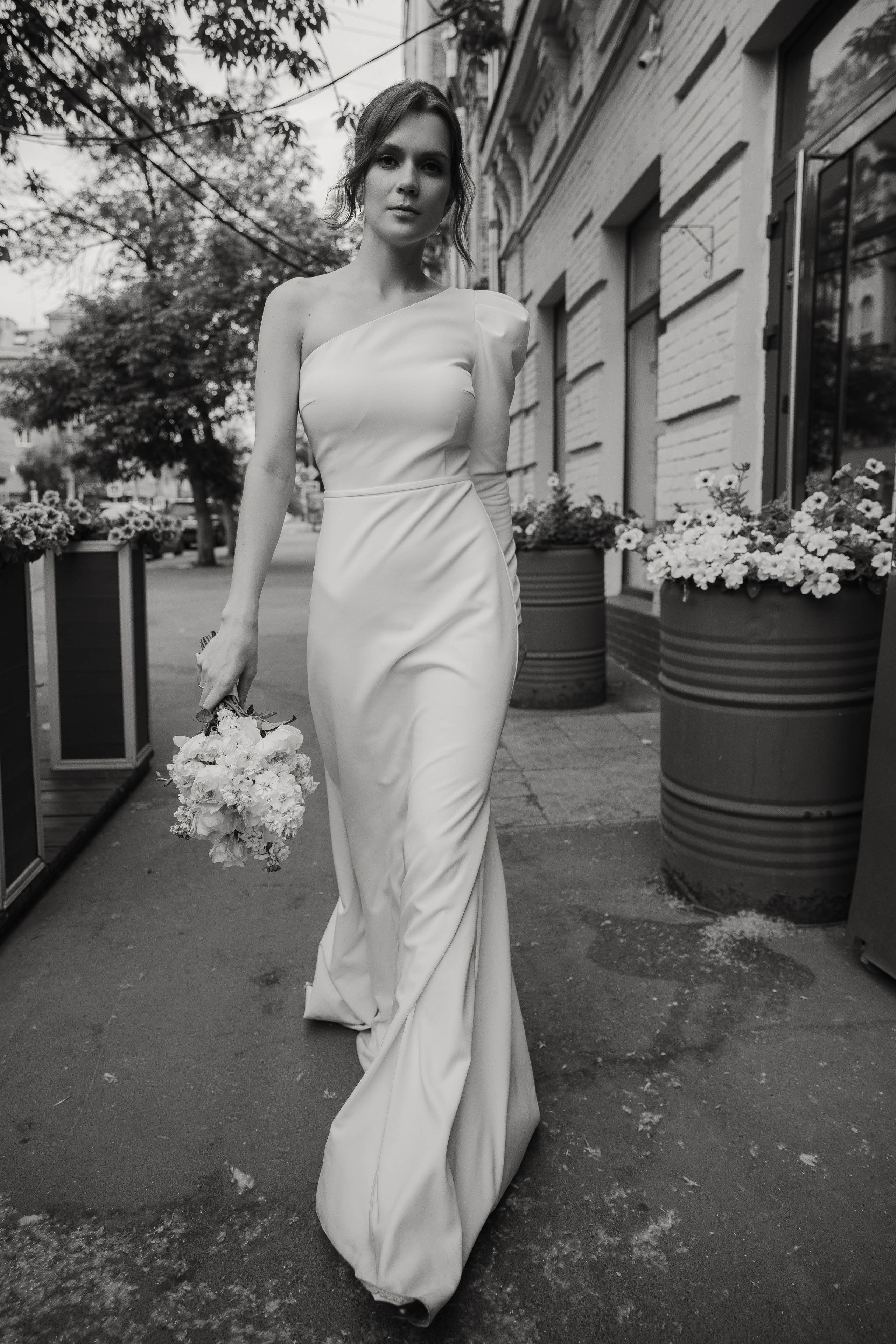 Свадебная фотосессия Полины и Лёши в городе Самаре. Свадебный и семейный фотограф в Самаре и Тольятти | Елена Топанцева