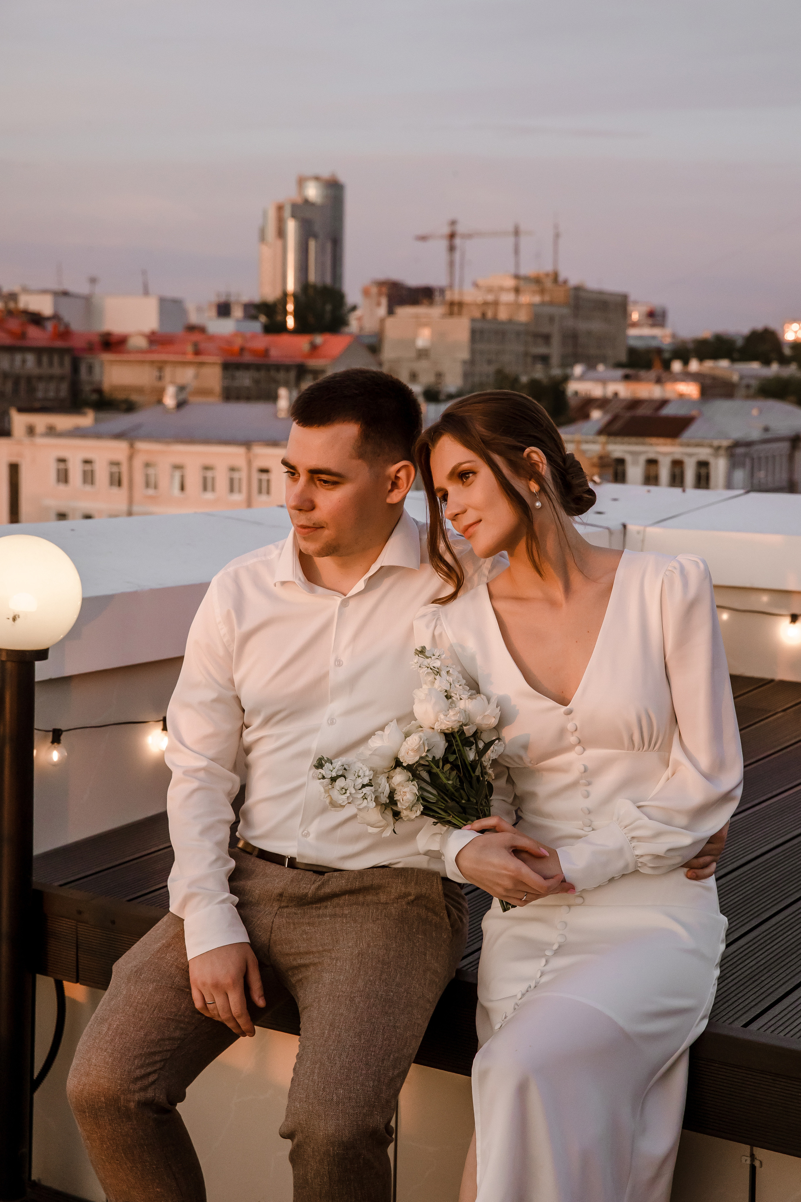 Свадебная фотосессия Полины и Лёши в городе Самаре. Свадебный и семейный фотограф в Самаре и Тольятти | Елена Топанцева