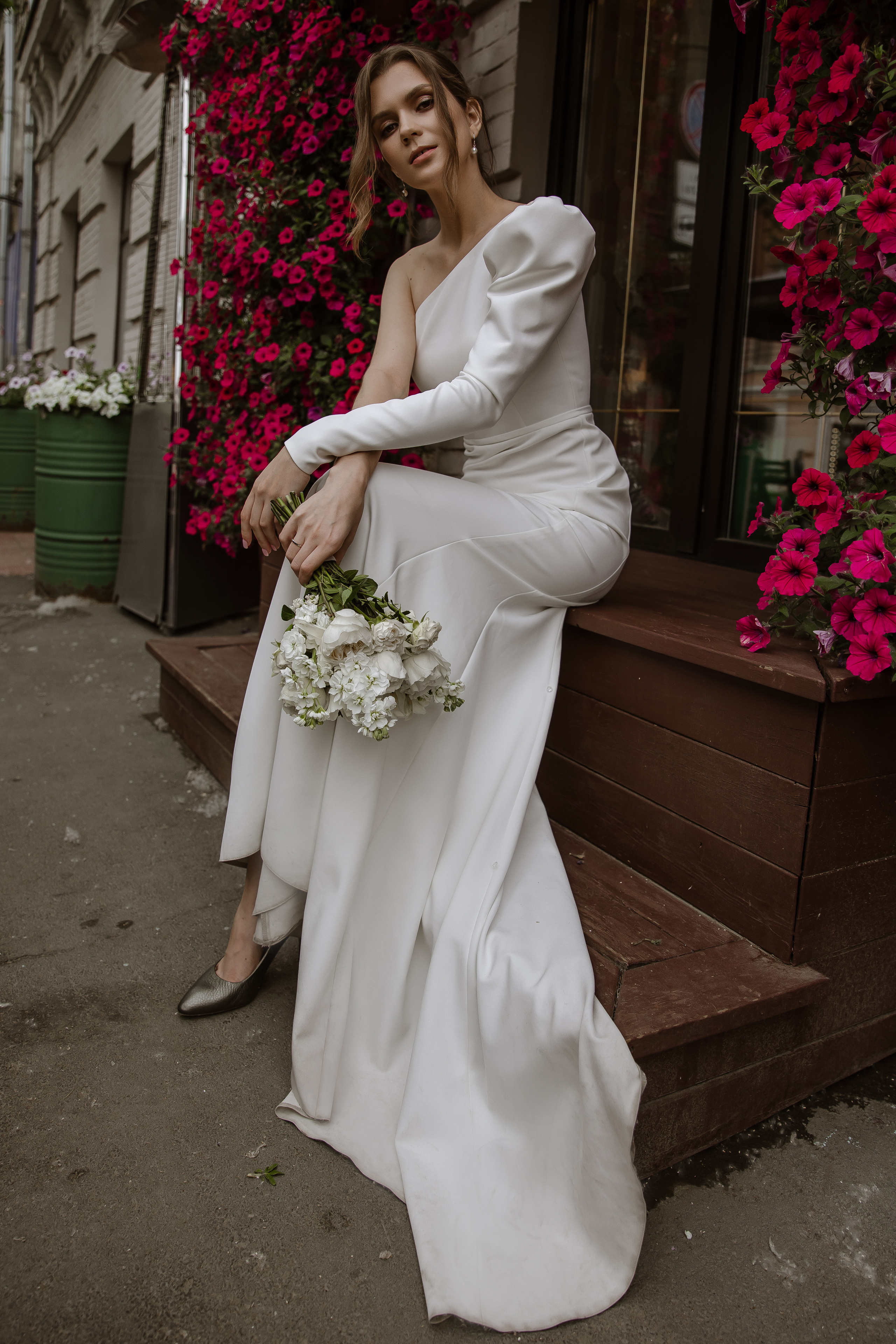 Свадебная фотосессия Полины и Лёши в городе Самаре. Свадебный и семейный фотограф в Самаре и Тольятти | Елена Топанцева