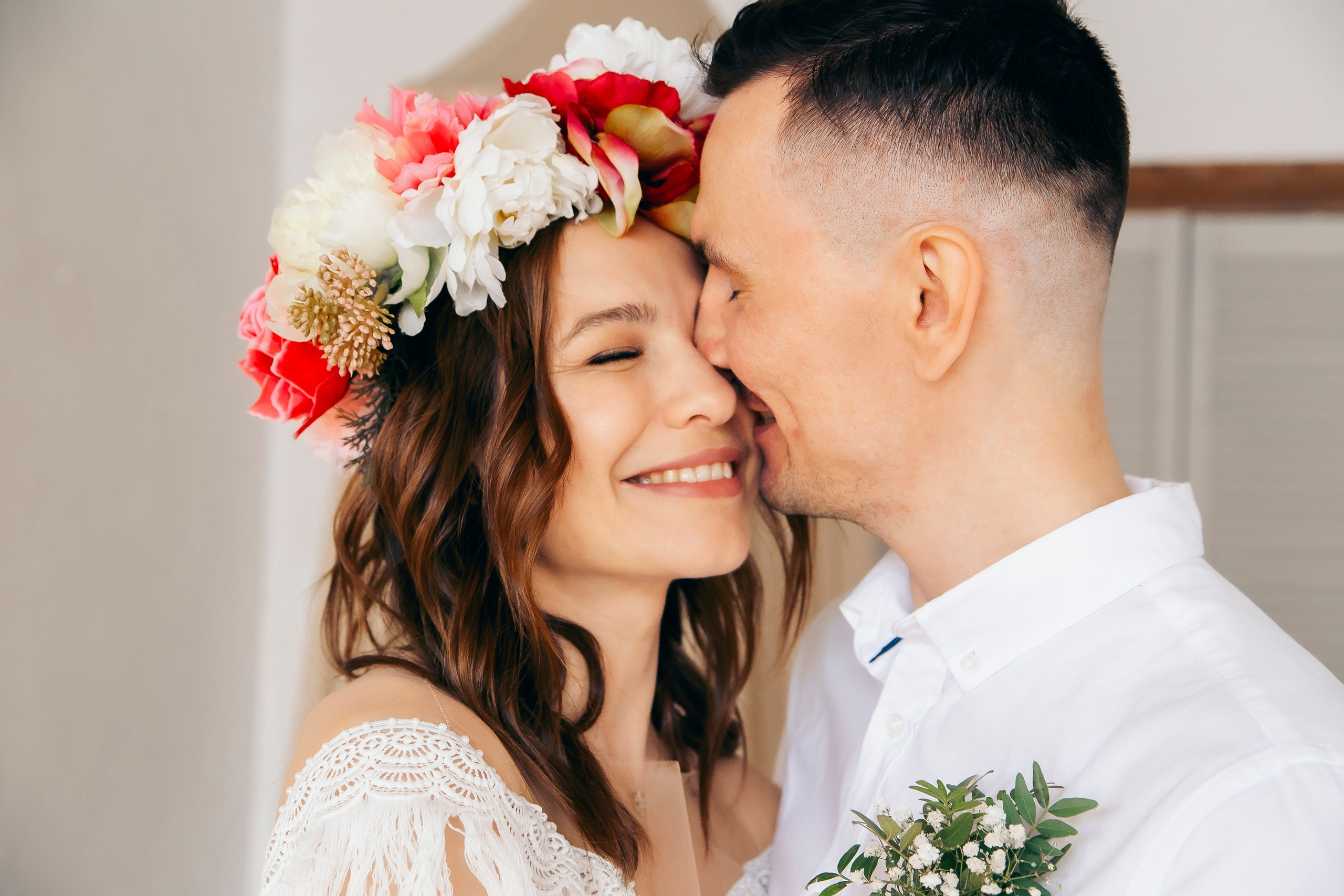 Свадебная съёмка в студии с гостями. Свадебный, семейный фотограф, контент съёмка. Екатеринбург. Елена Граф