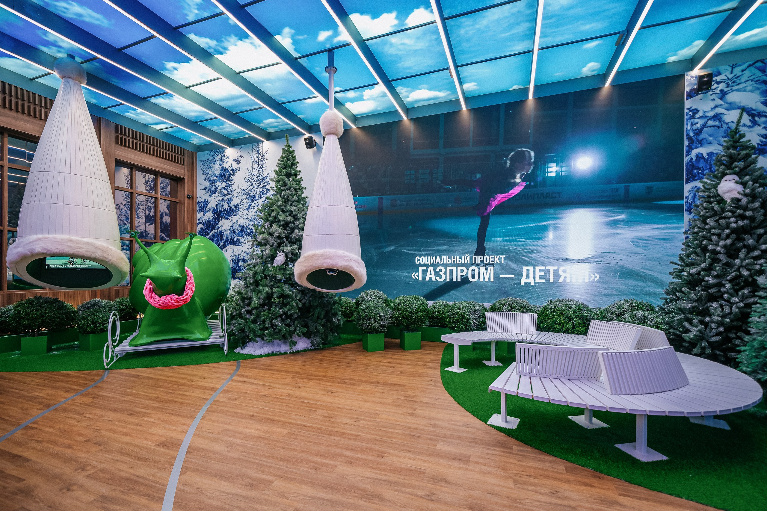 Павильон ПАО «Газпром» на международной выставке-форуме «Россия». Святослав Буньков | фотограф