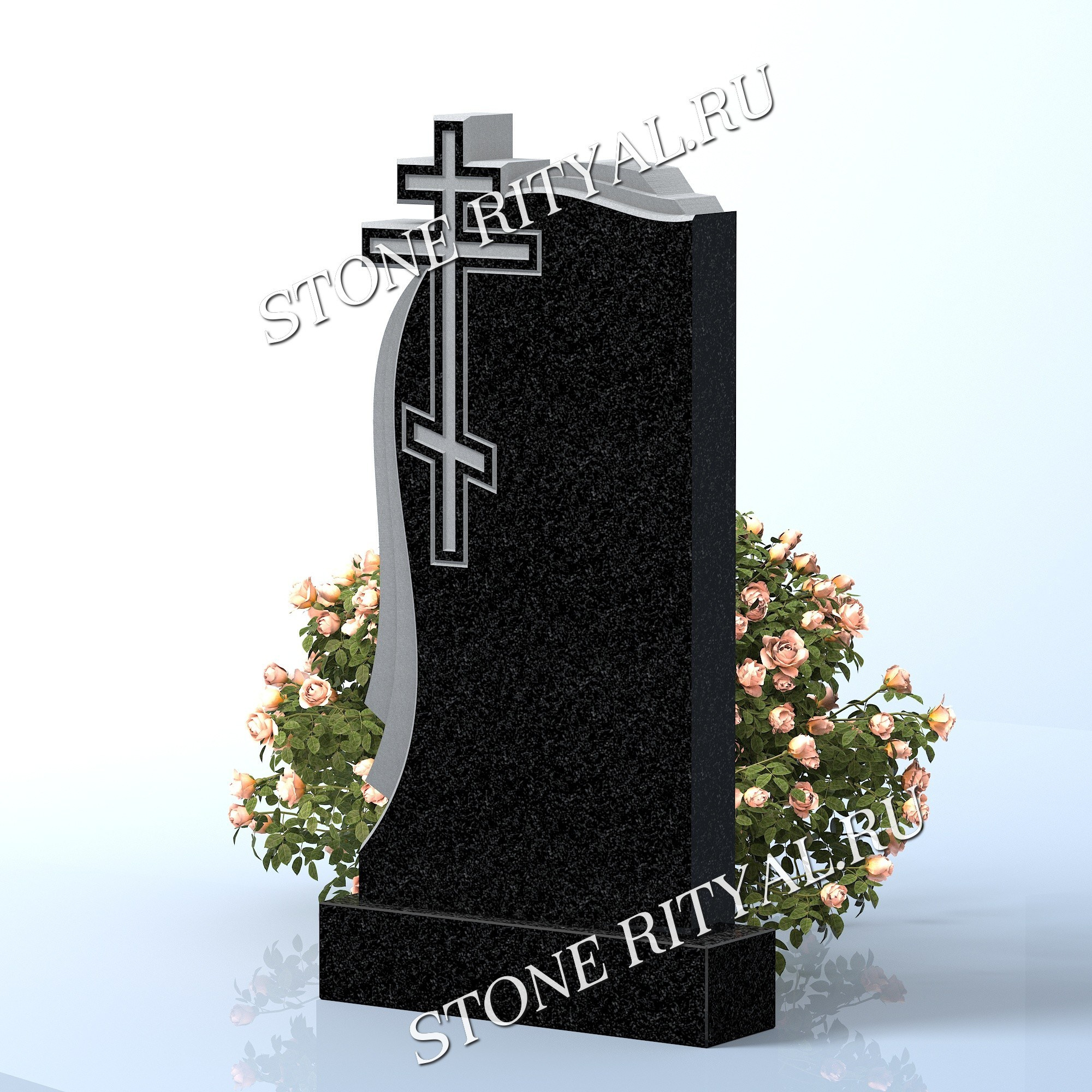 Вертикальные памятники фигурные. Изготовление и установка памятников в Москве и МО