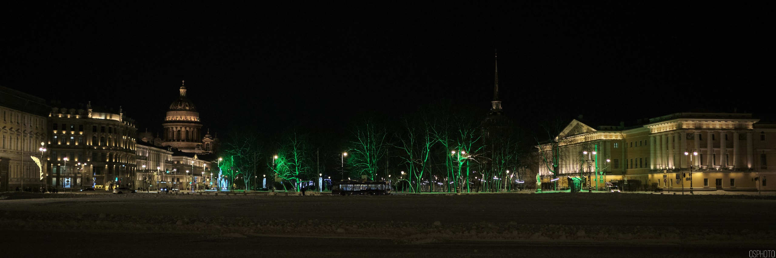 Снег и туман в Санкт-Петербурге. Фотографъ Сергѣевъ. Поймать мгновеніе