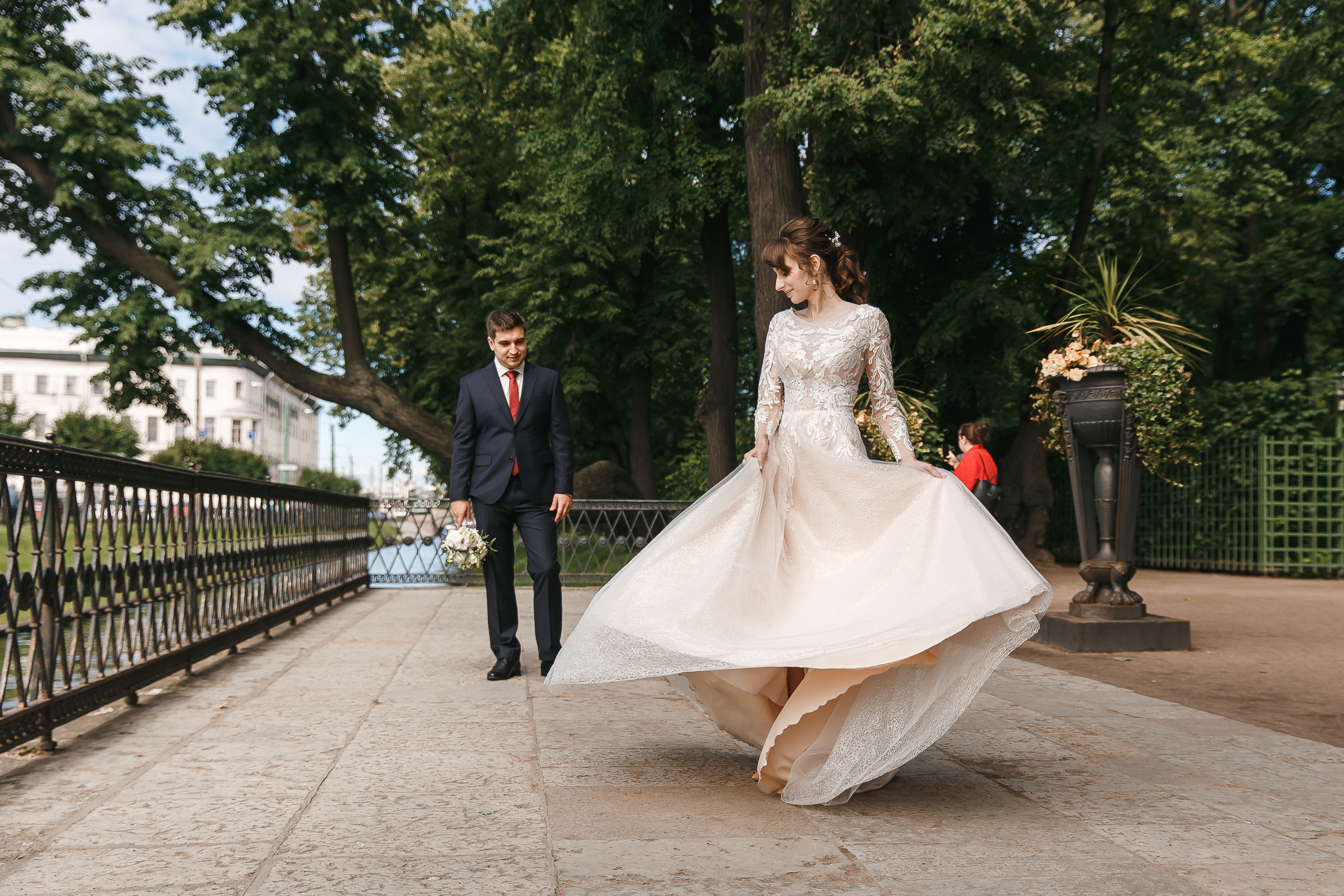 Свадебная фотосессия в Петроградском ЗАГСе