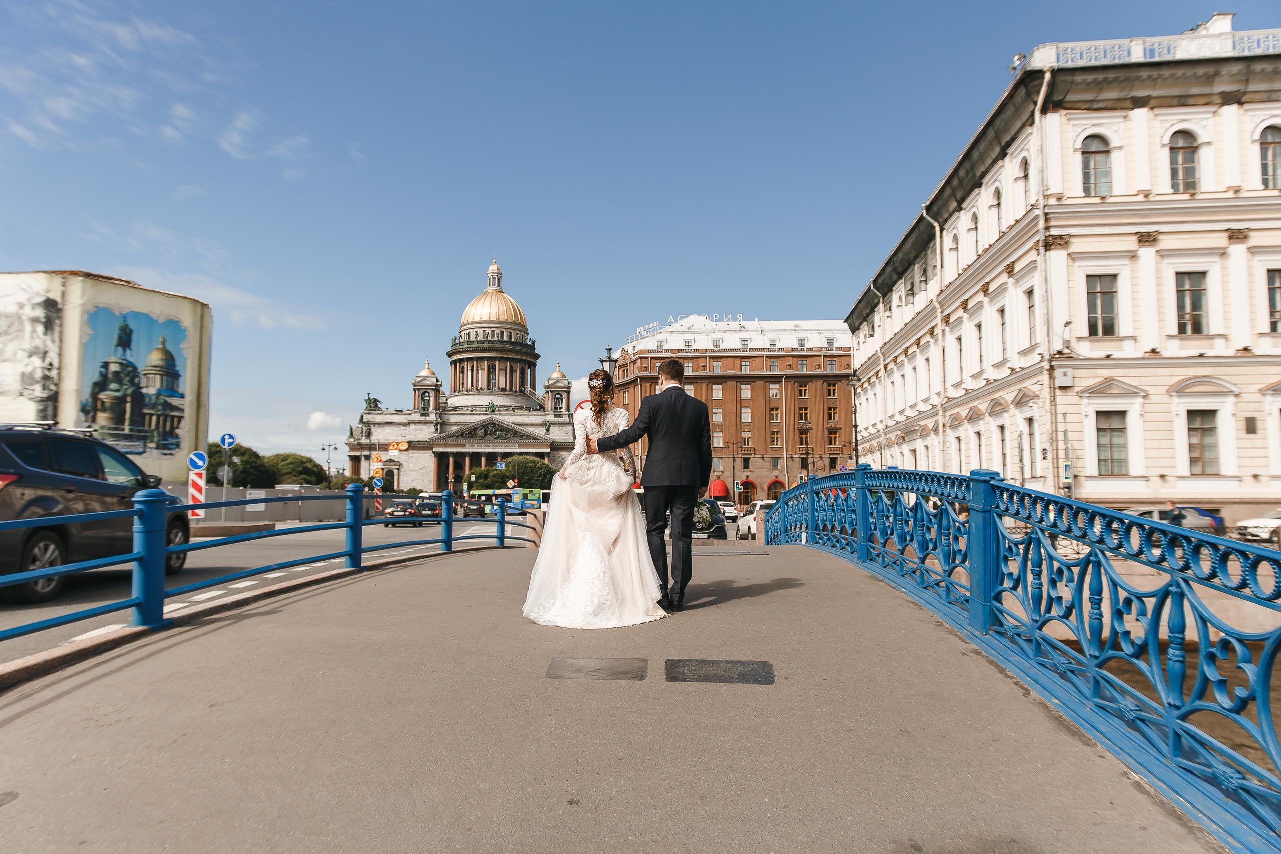 Свадебная фотосессия в Петроградском ЗАГСе