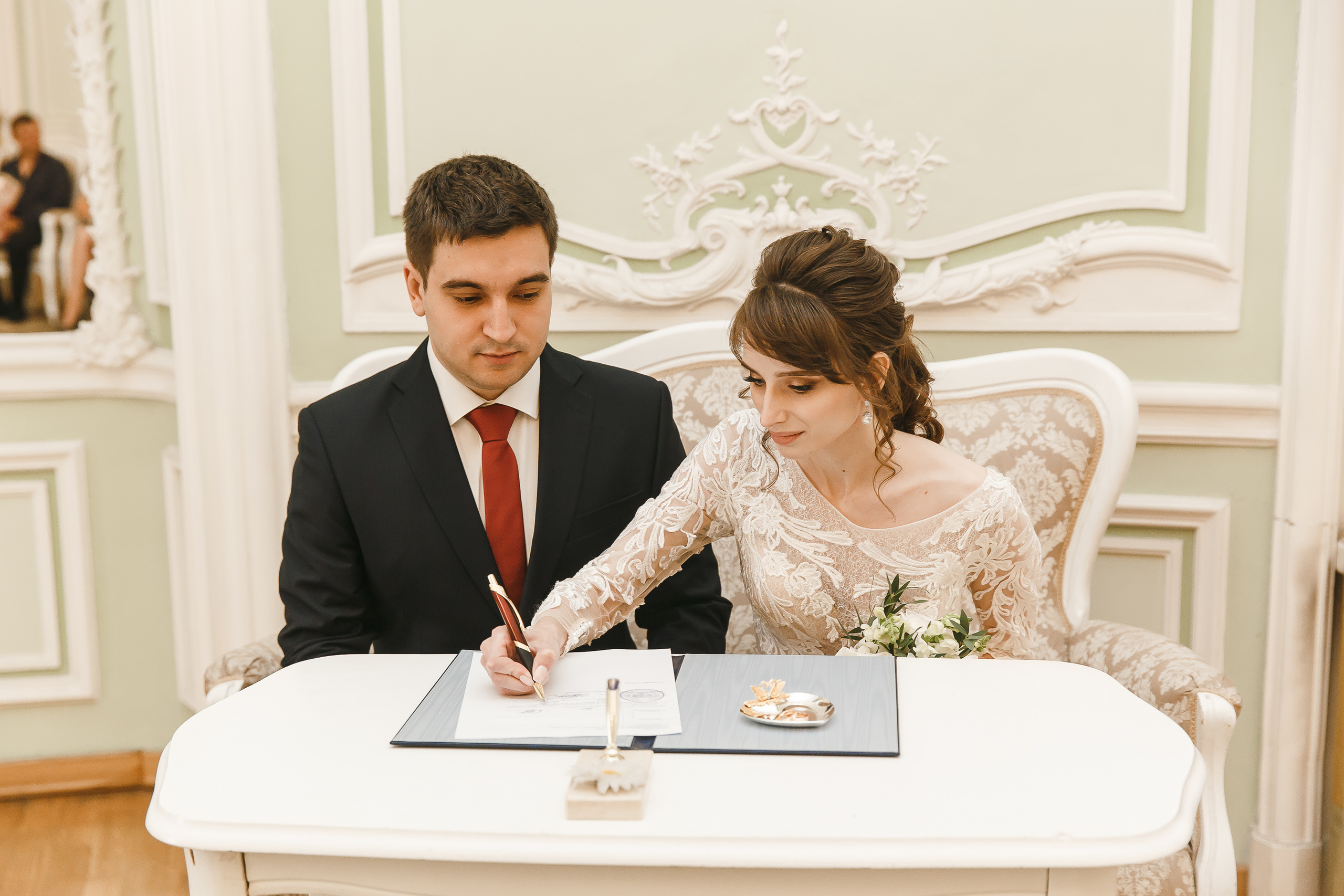 Свадебная фотосессия в Петроградском ЗАГСе