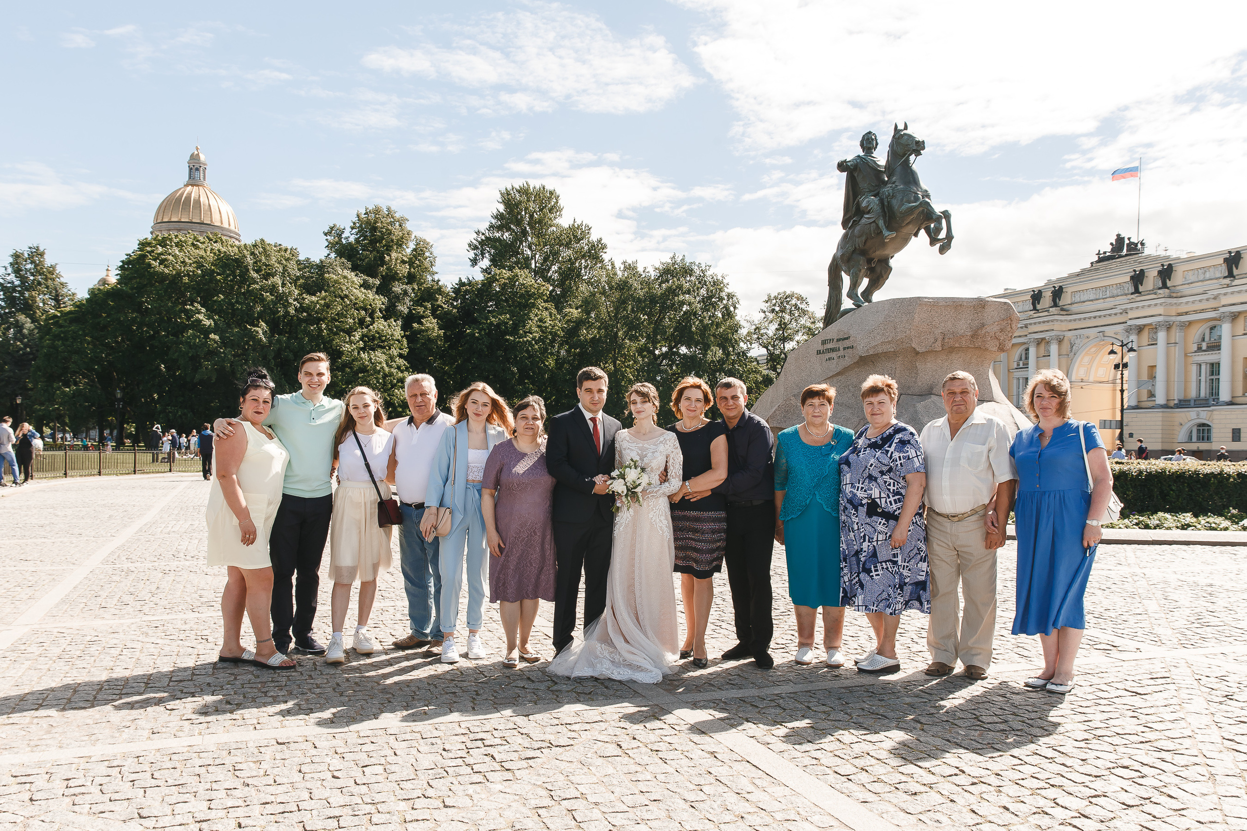Свадебная фотосессия в Петроградском ЗАГСе