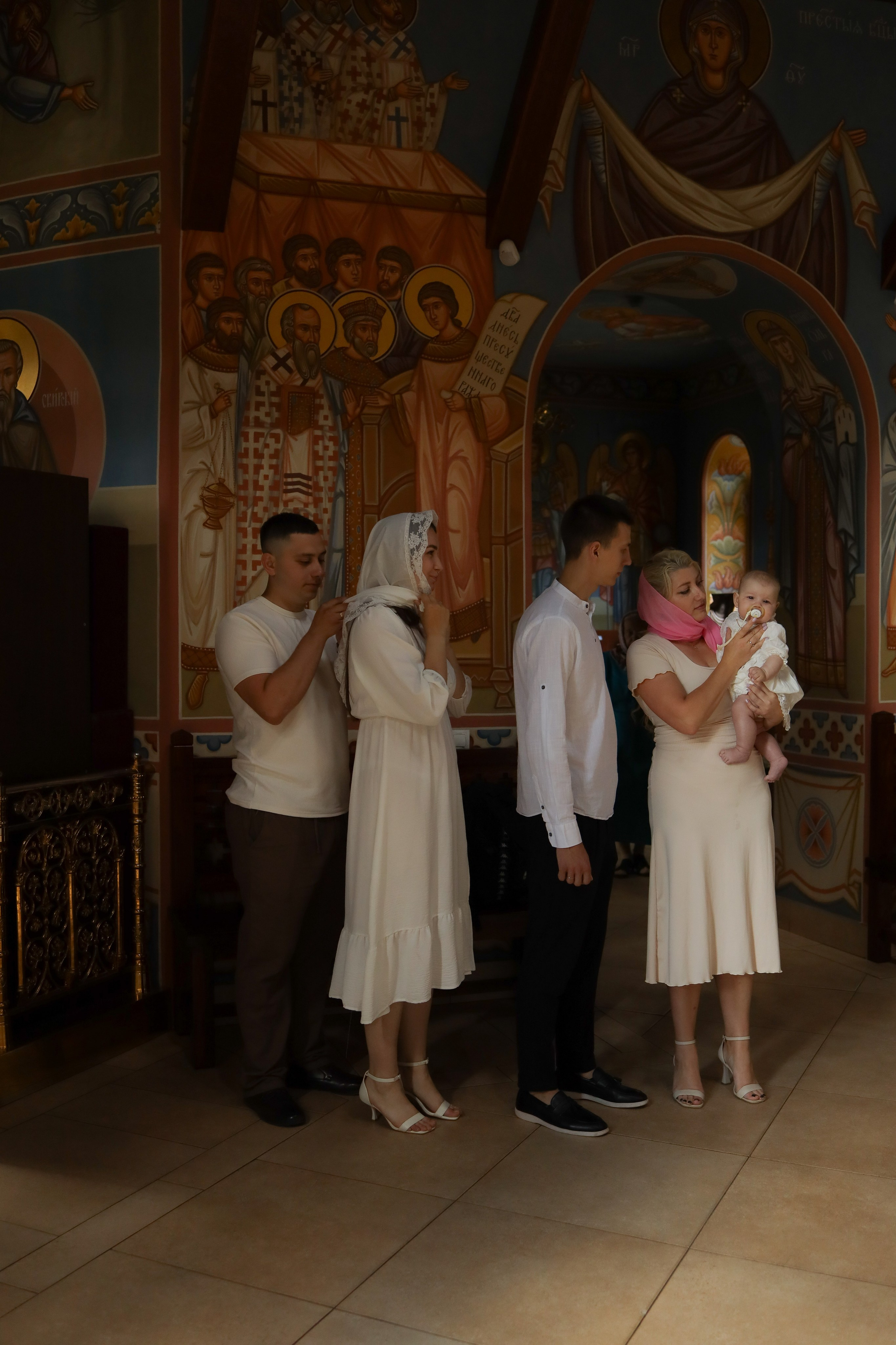 Крещение. Есения. Детский и семейный фотограф Ирина Галкина, город Иваново