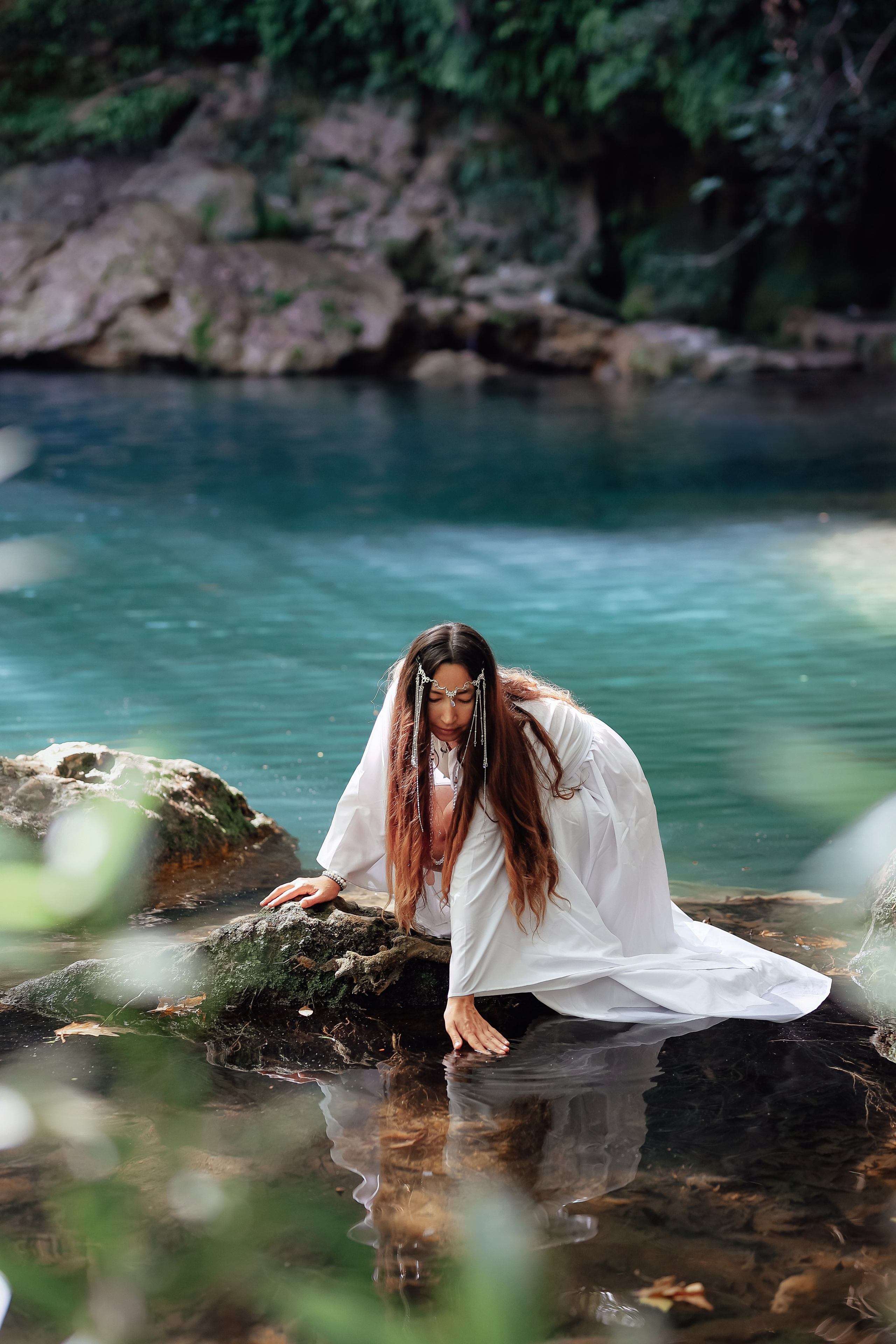 Photoshooting at Kurshunlu waterfall