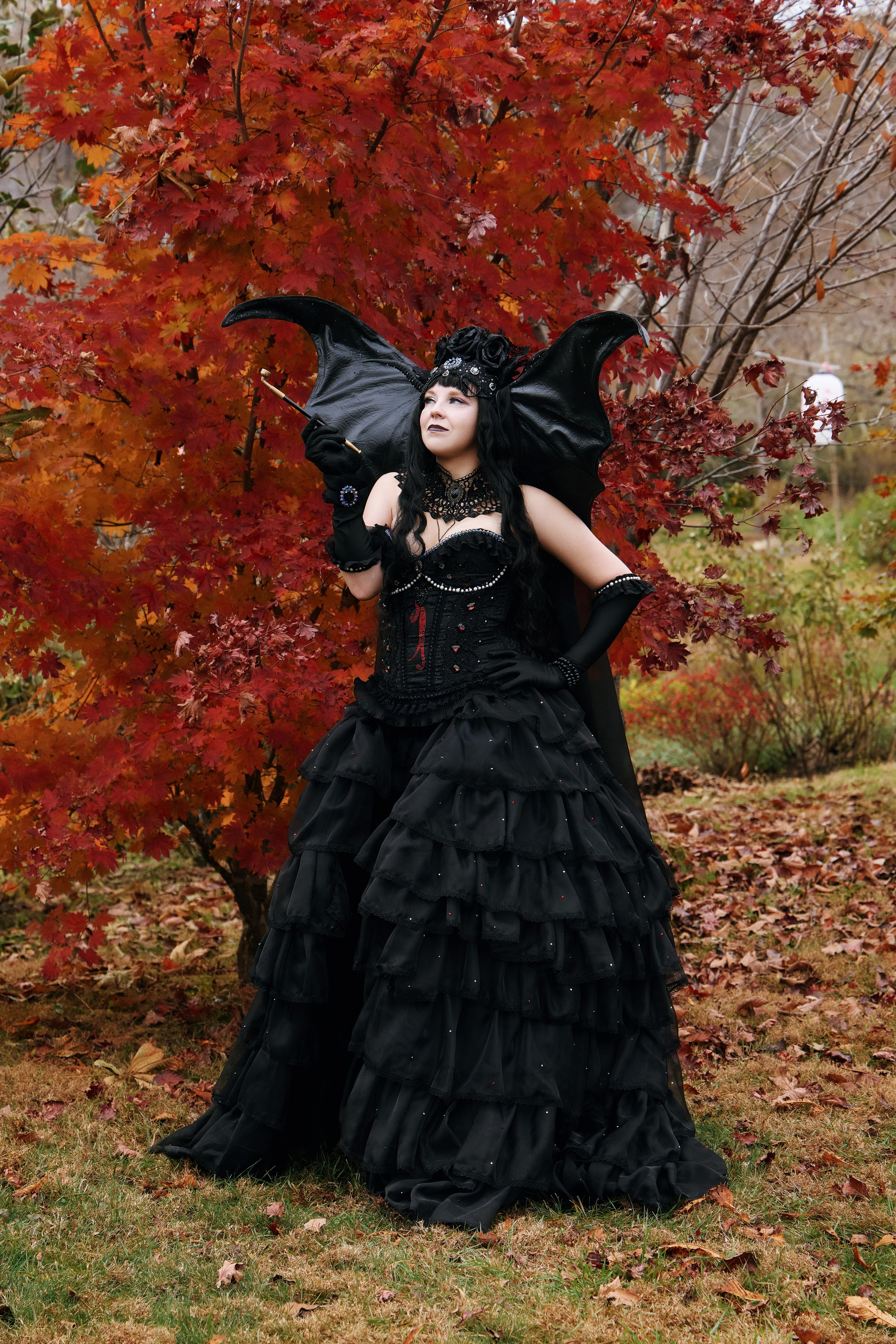 Тизер косплей фотосессии Лилит в Находке, японский сад "Эниси", 2025 год