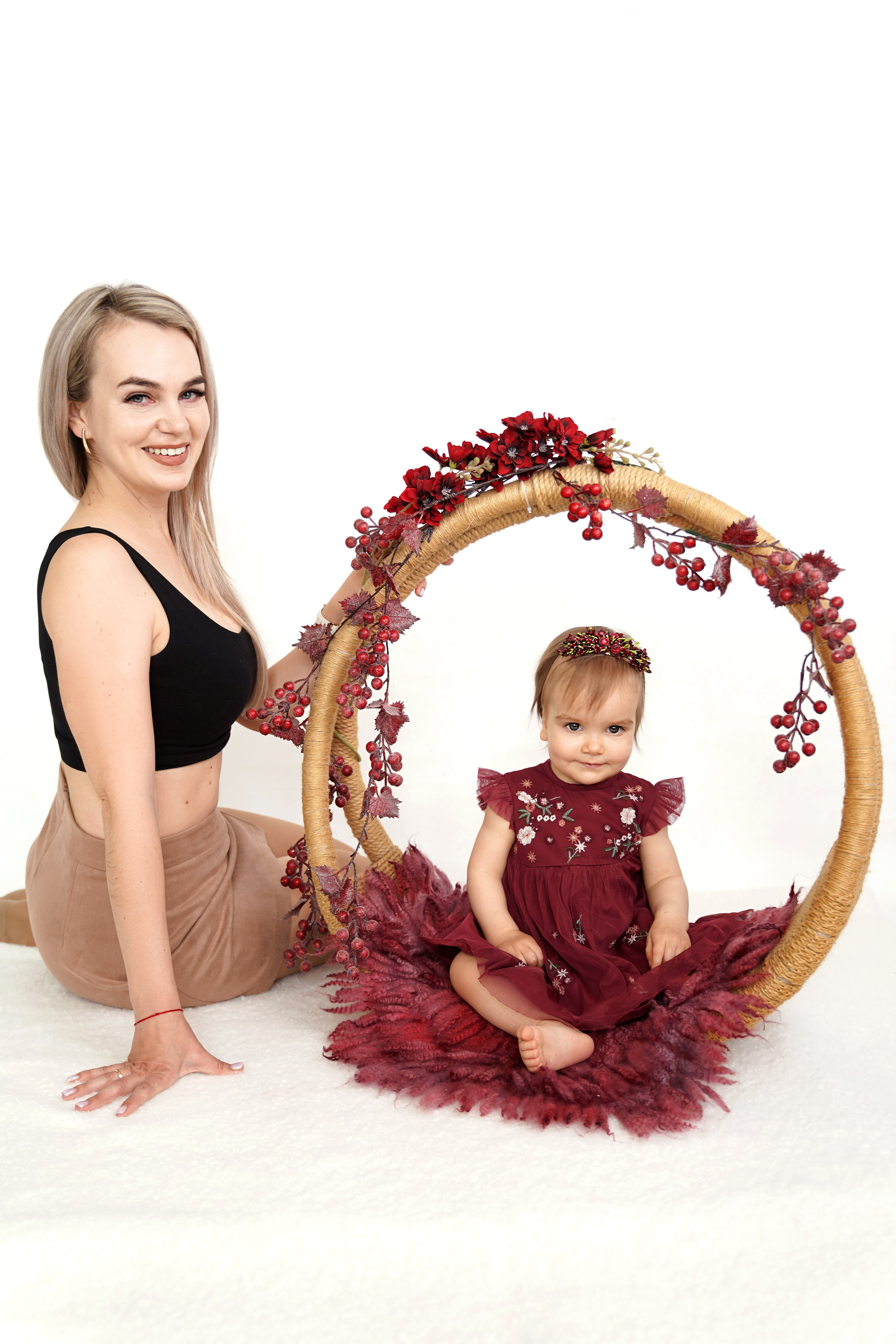 Фотосессия ГОДОВАСИЕ. Фотограф новорожденных, детей до года и беременных в Симферополе