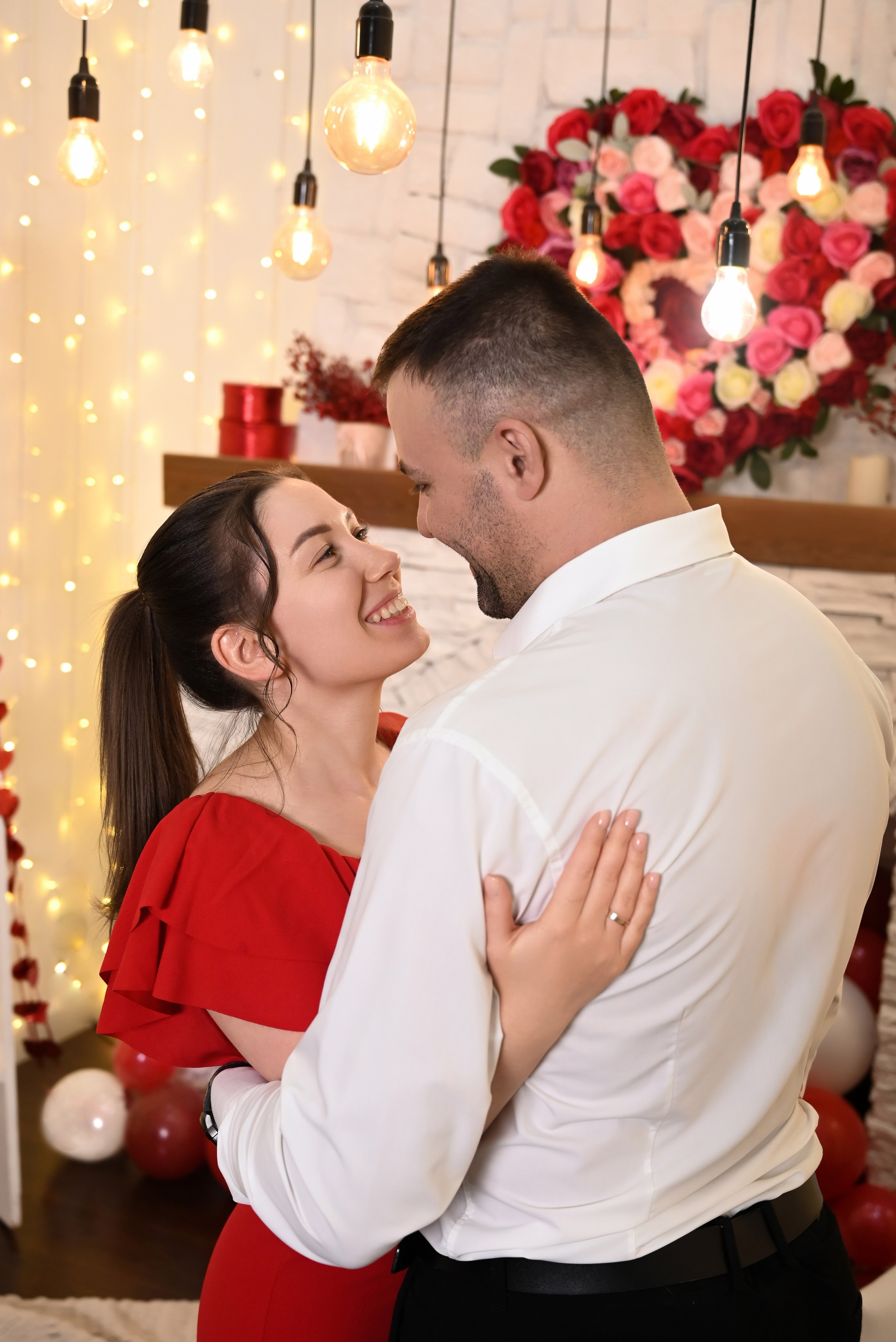 Love Story. Фотостудия Зефир. Фотосессии в студии под ключ. Москва. Семейные и детские фотосессии