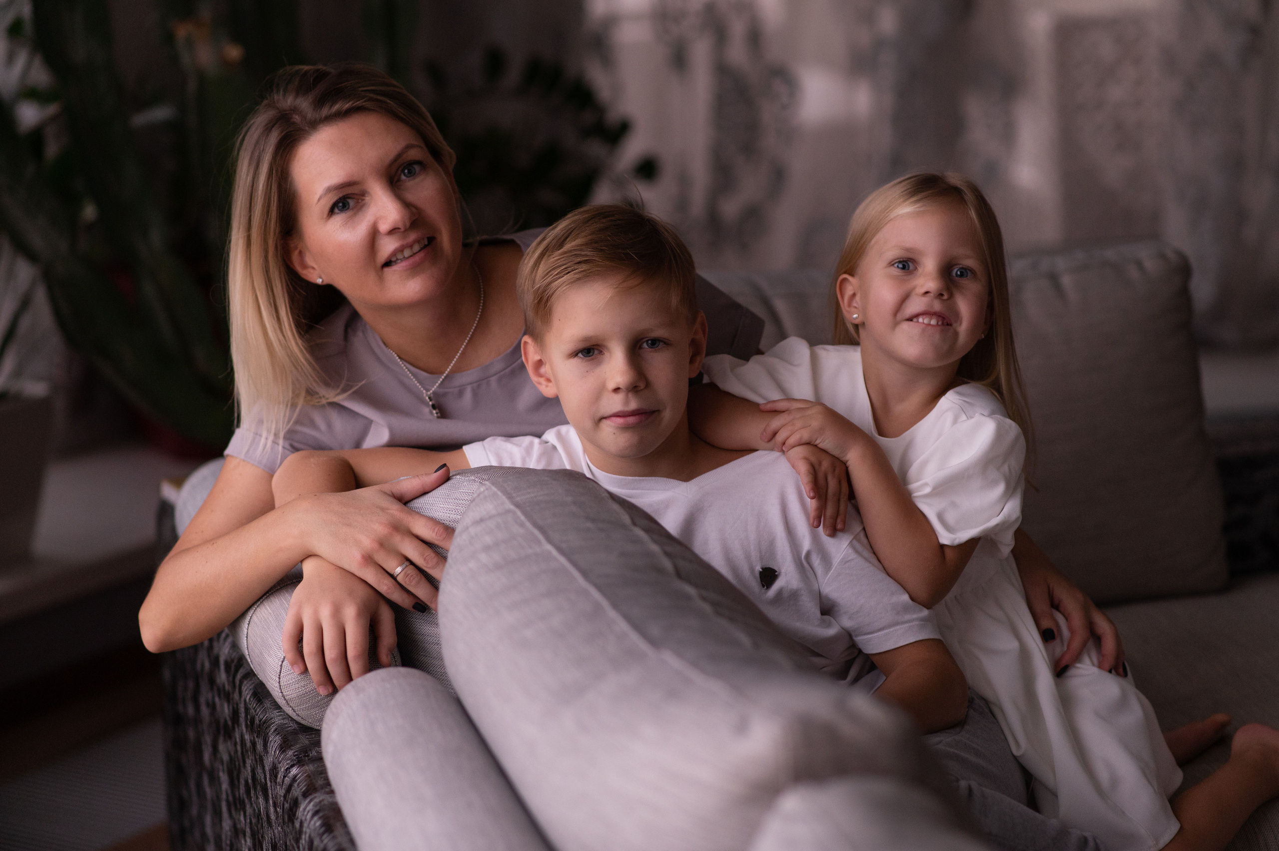 Домашняя съёмка: серия фотографий. Семейный и детский фотограф в Москве Анна Оськина