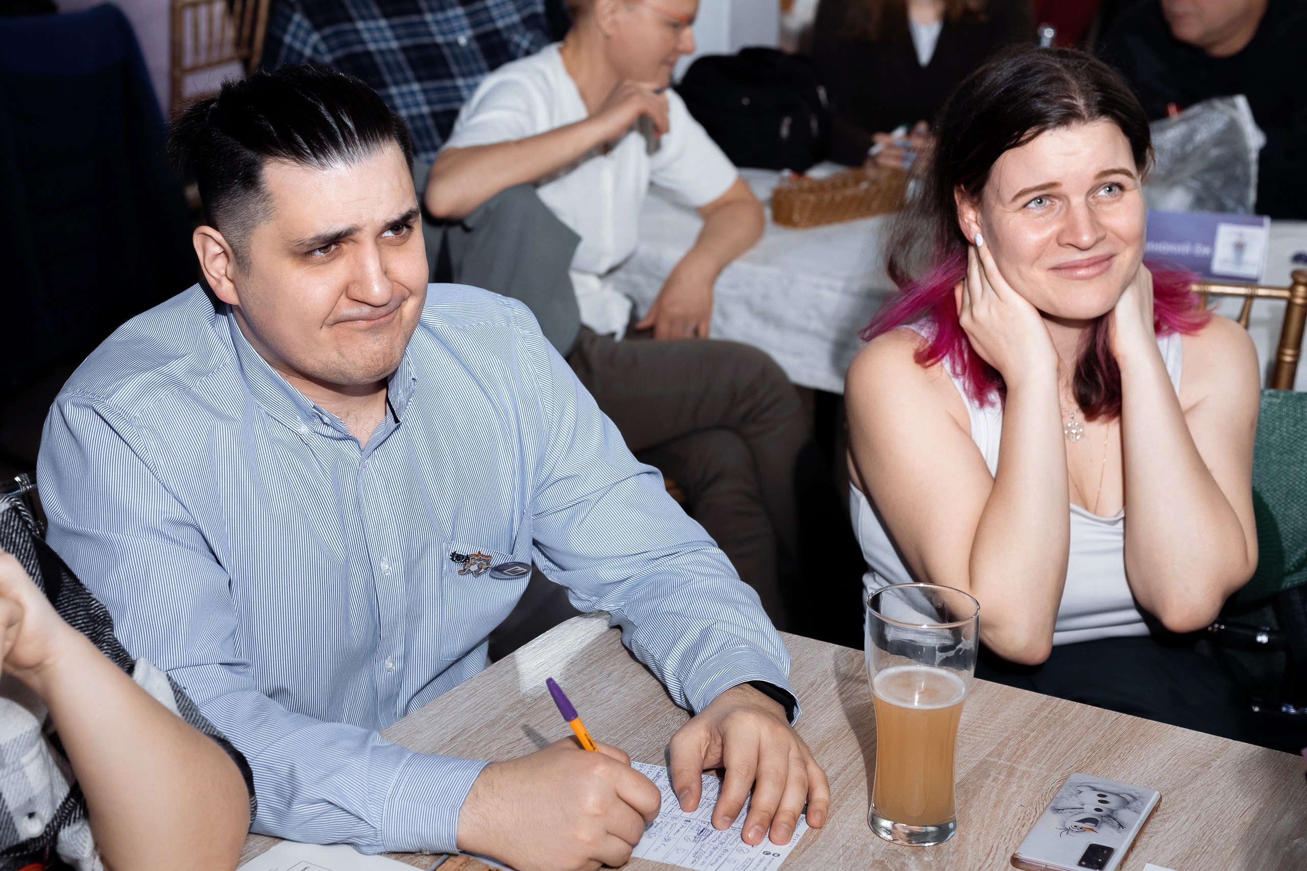 Репортажная съемка квиза ЛИГА ИНДИГО. Фотограф в Санкт-Петербурге — Сергей Петров