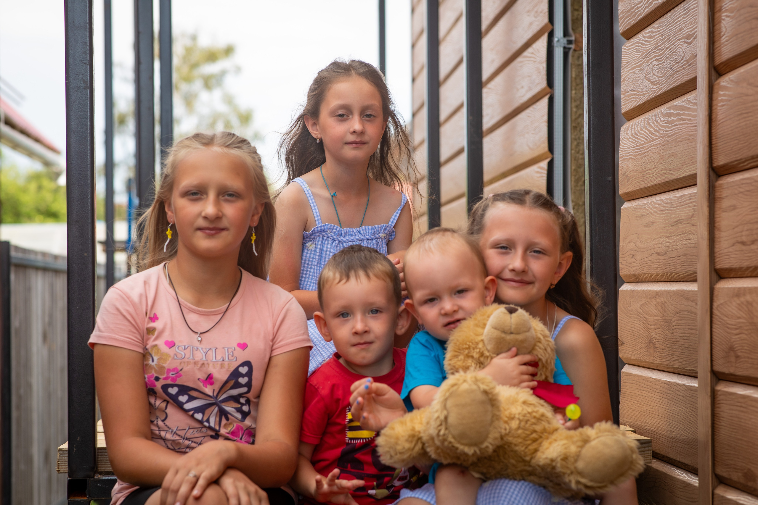 Веселая и обаятельная семейка Беловых. Фотограф Сергей Ловкий