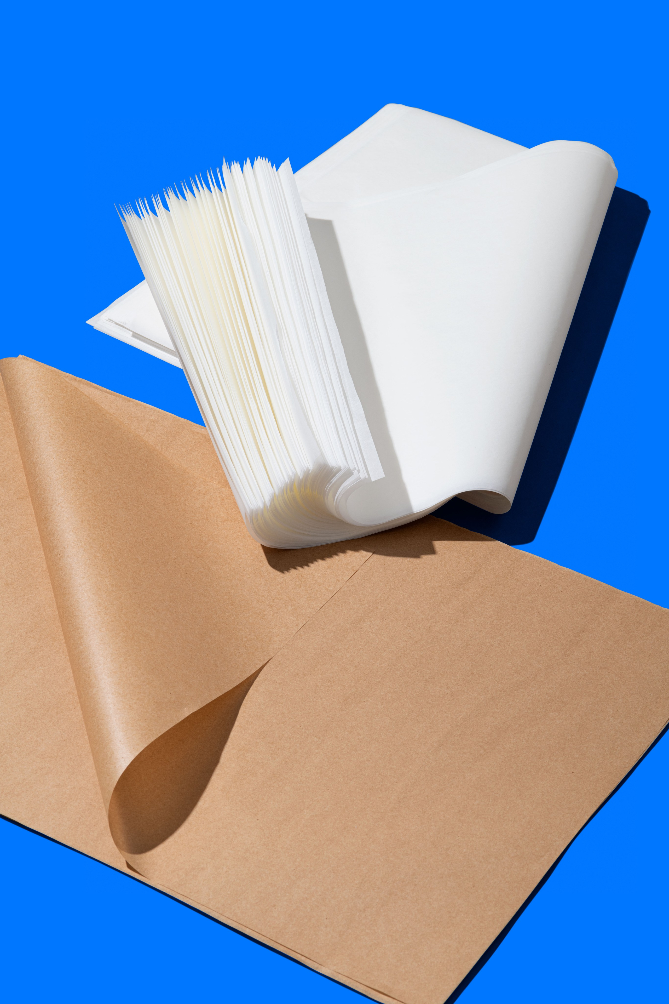 Предметная фотосъемка, бумага для выпечки, пекарская бумага, каталог продукции. Предметный фотограф. Москва.