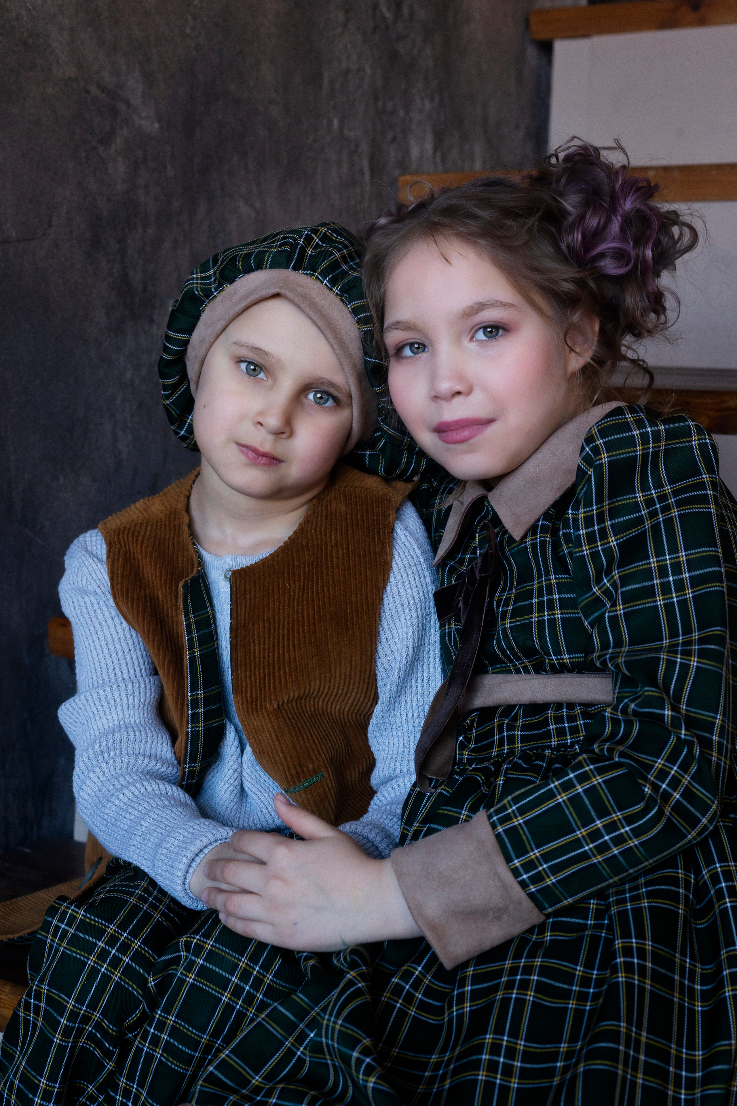Фотосессия брата и сестры. Художественный фотограф в Екатеринбурге Брук Мария