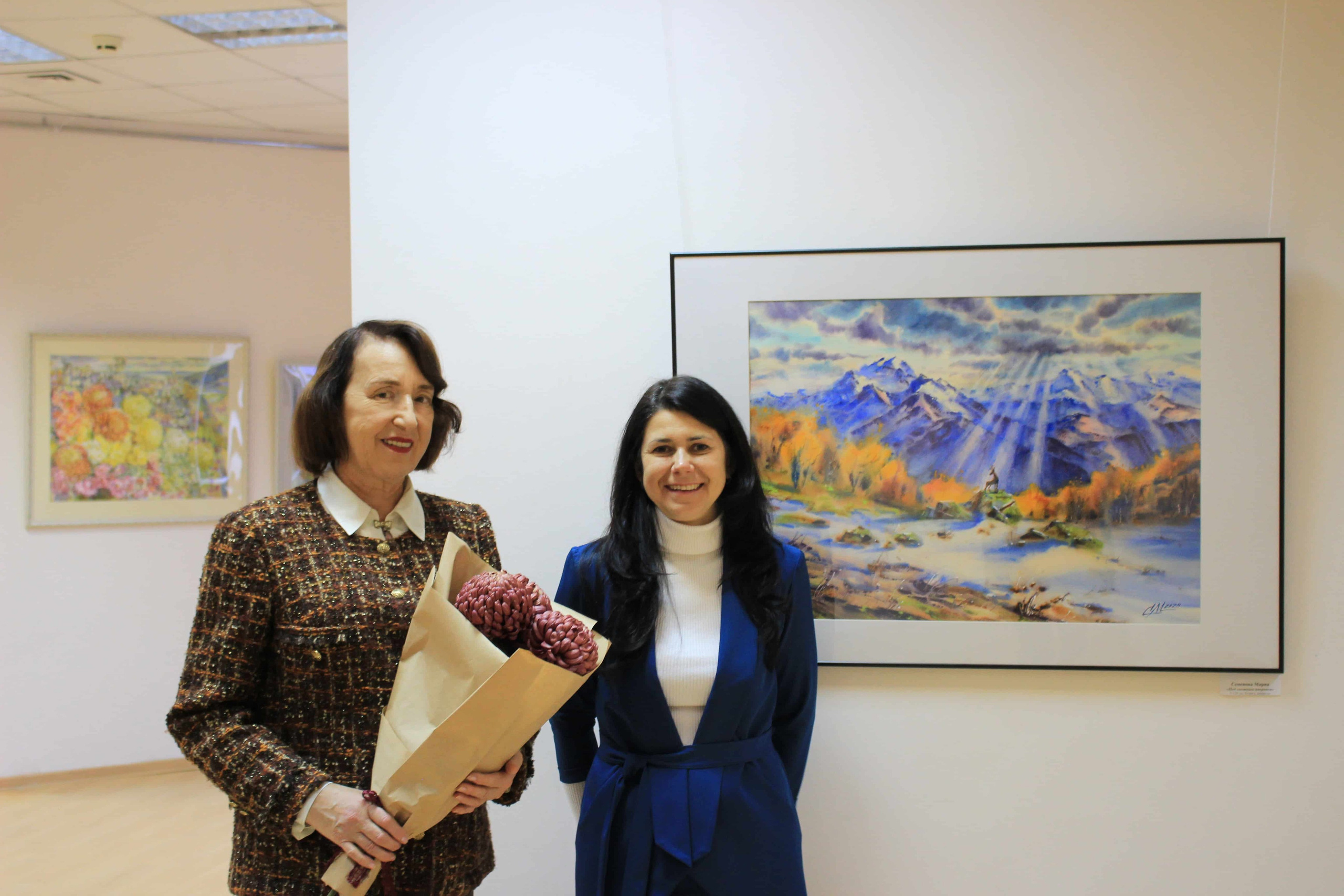 Выставка «Акварельная палитра» 2024-2025. Свет акварели Галины Поплавской