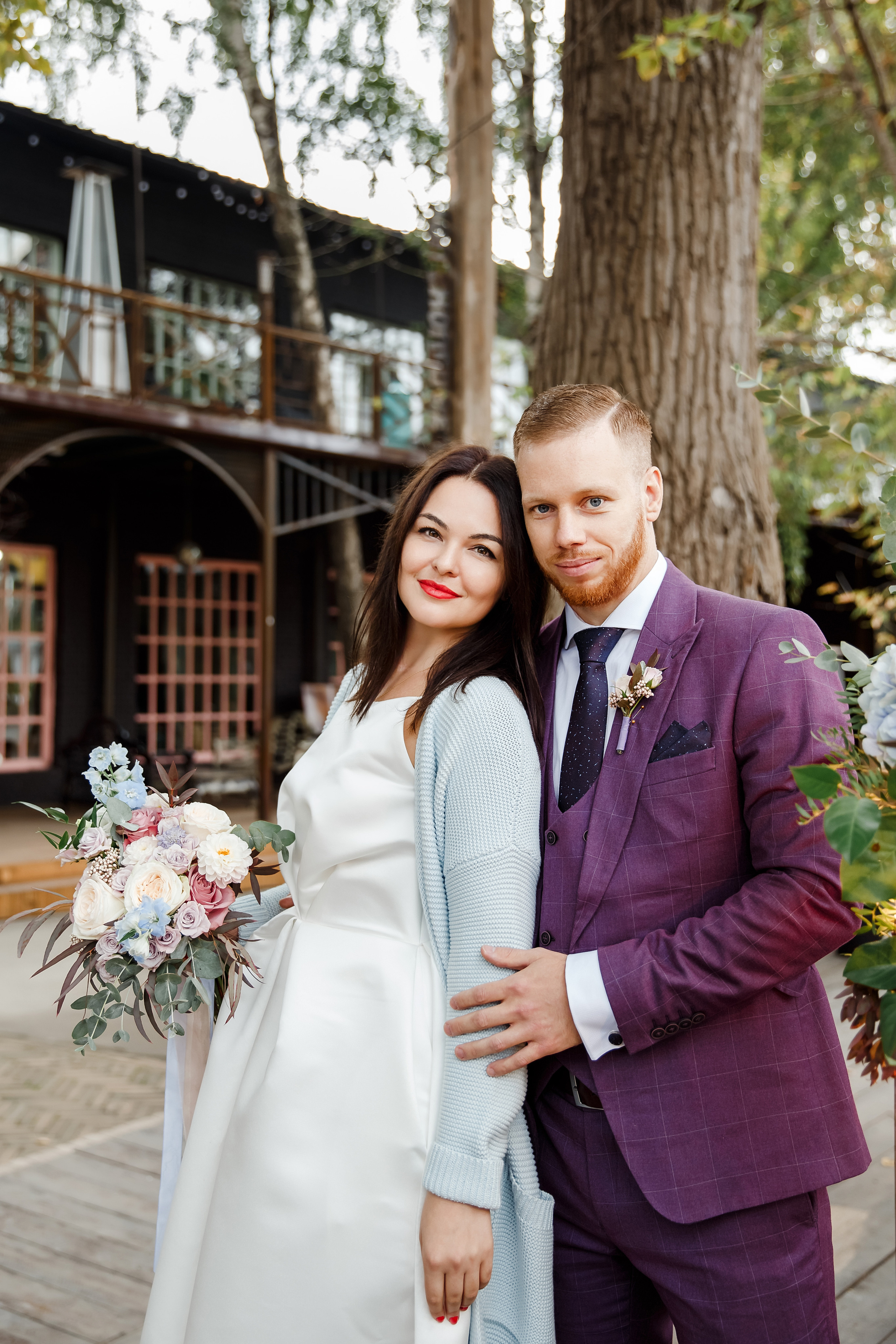 Свадебная фотосъёмка Аланы и Олега. Портретный и свадебный фотограф Алла Карени Москва