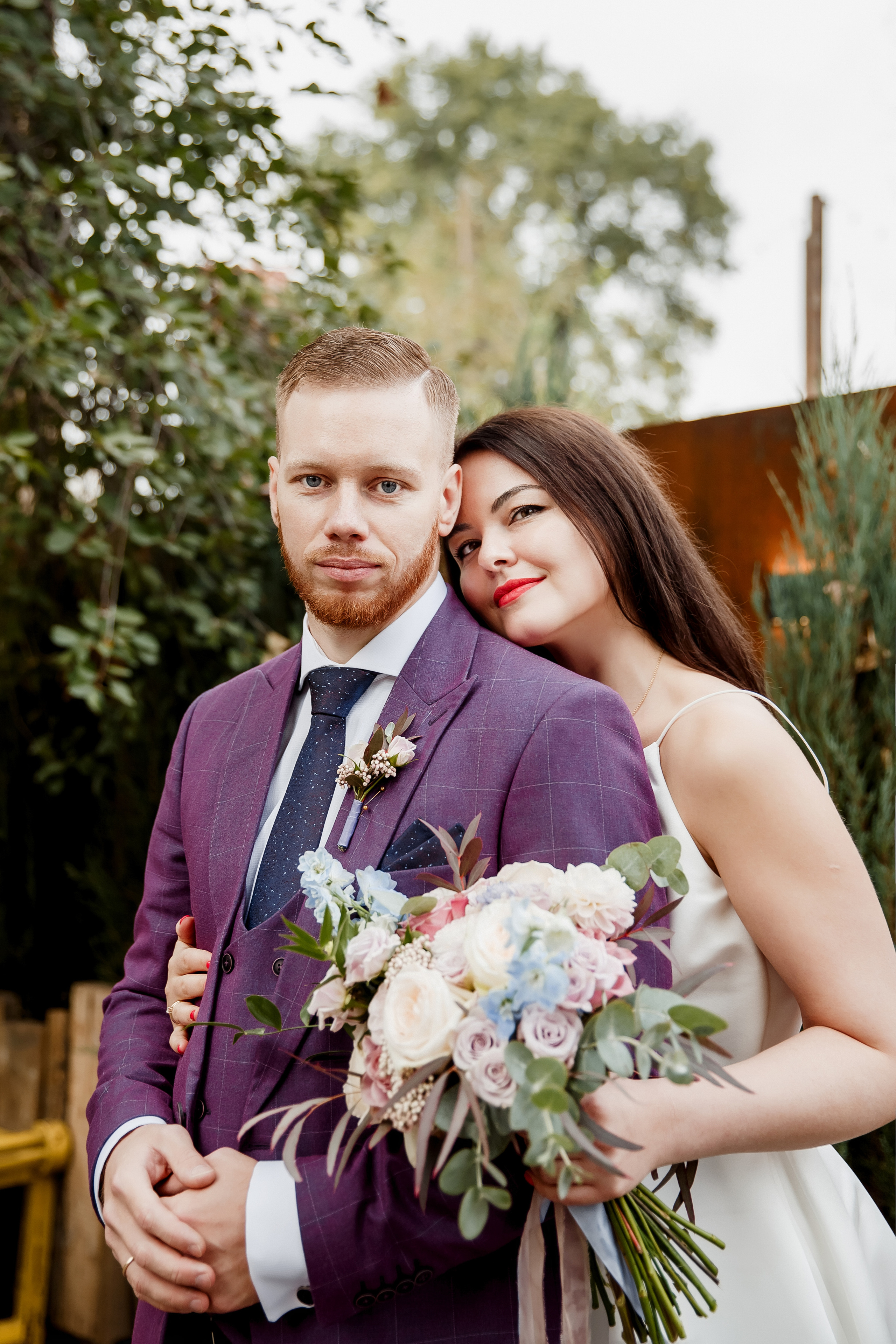 Свадебная фотосъёмка Аланы и Олега. Портретный и свадебный фотограф Алла Карени Москва