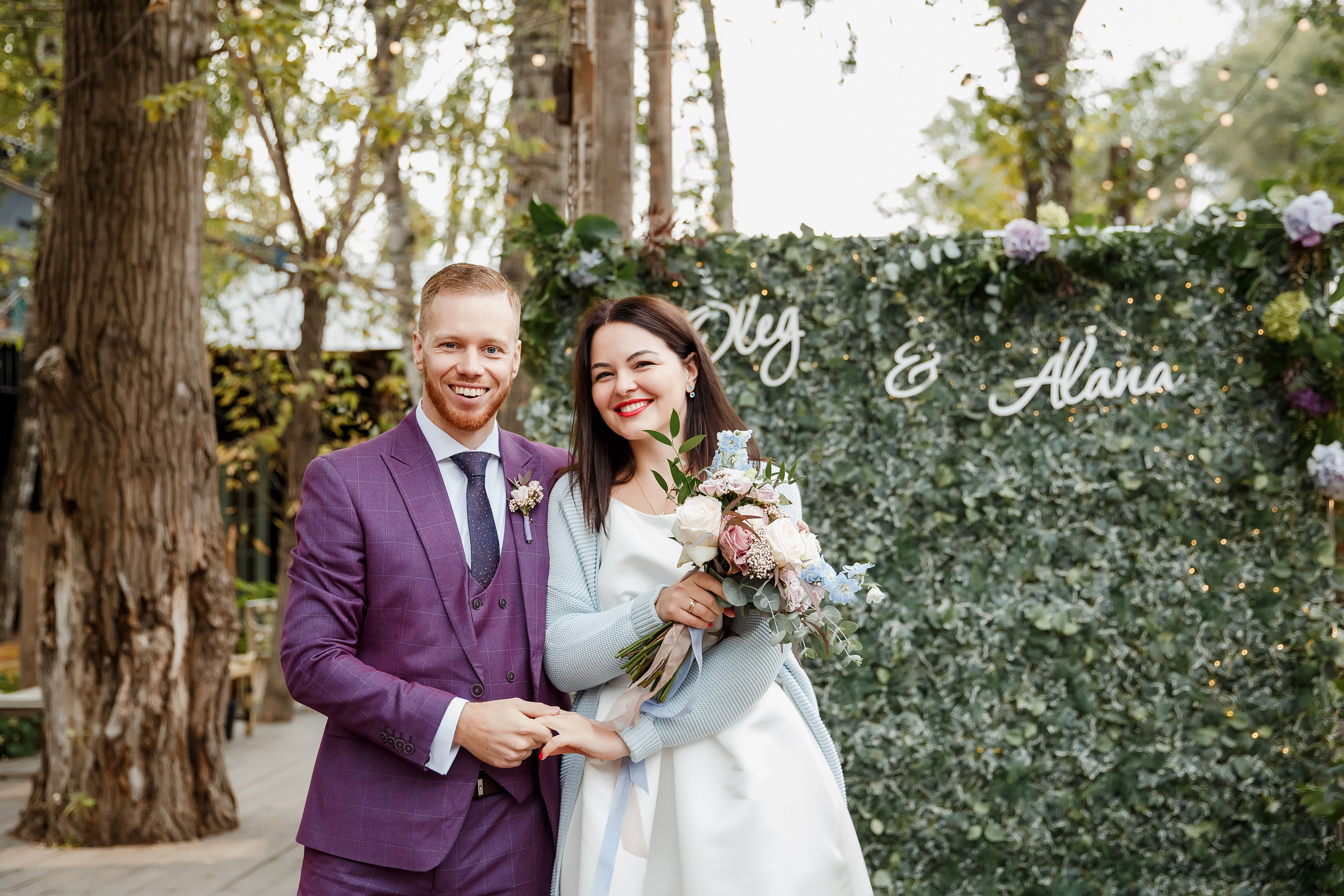 Свадебная фотосъёмка Аланы и Олега. Портретный и свадебный фотограф Алла Карени Москва