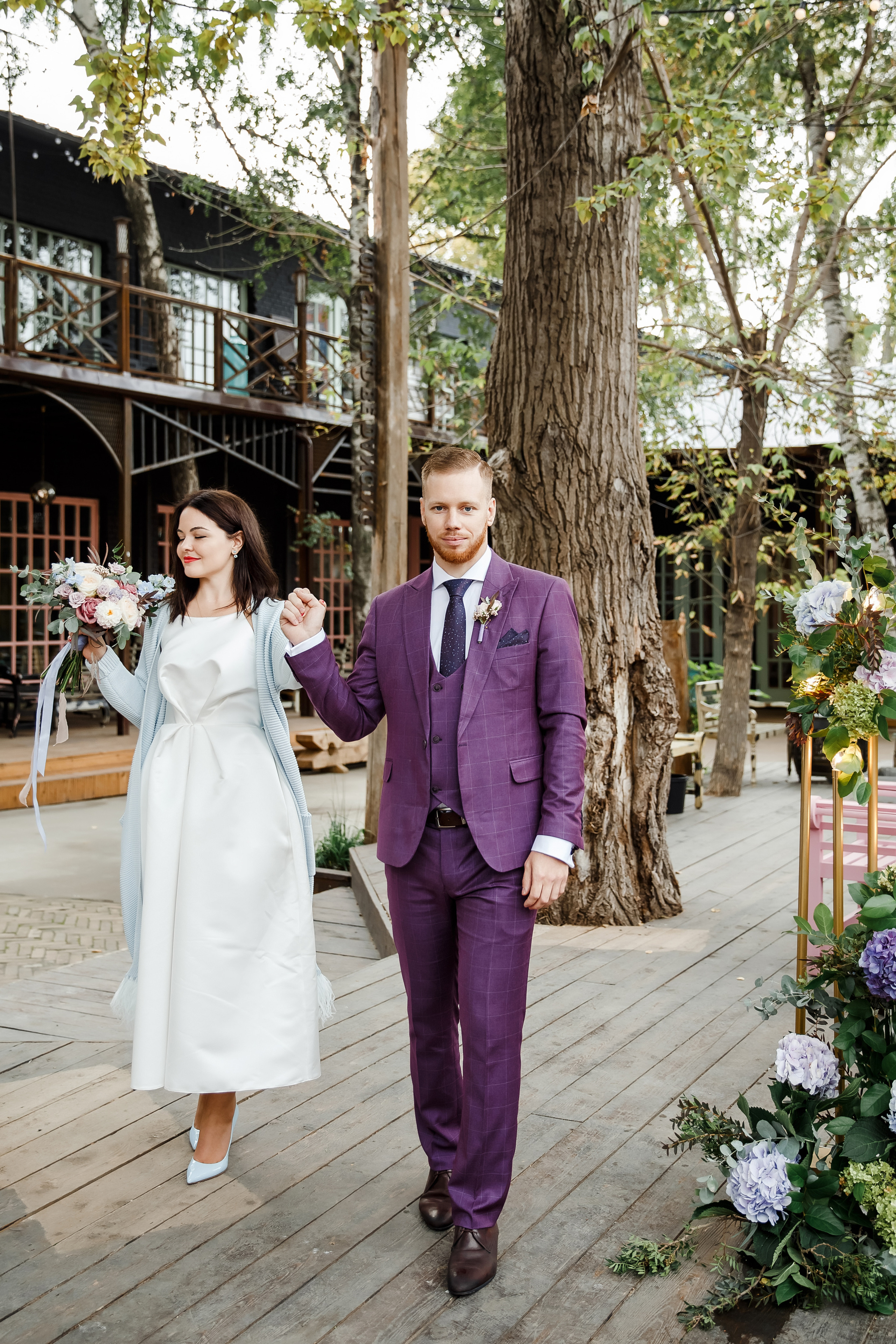 Свадебная фотосъёмка Аланы и Олега. Портретный и свадебный фотограф Алла Карени Москва