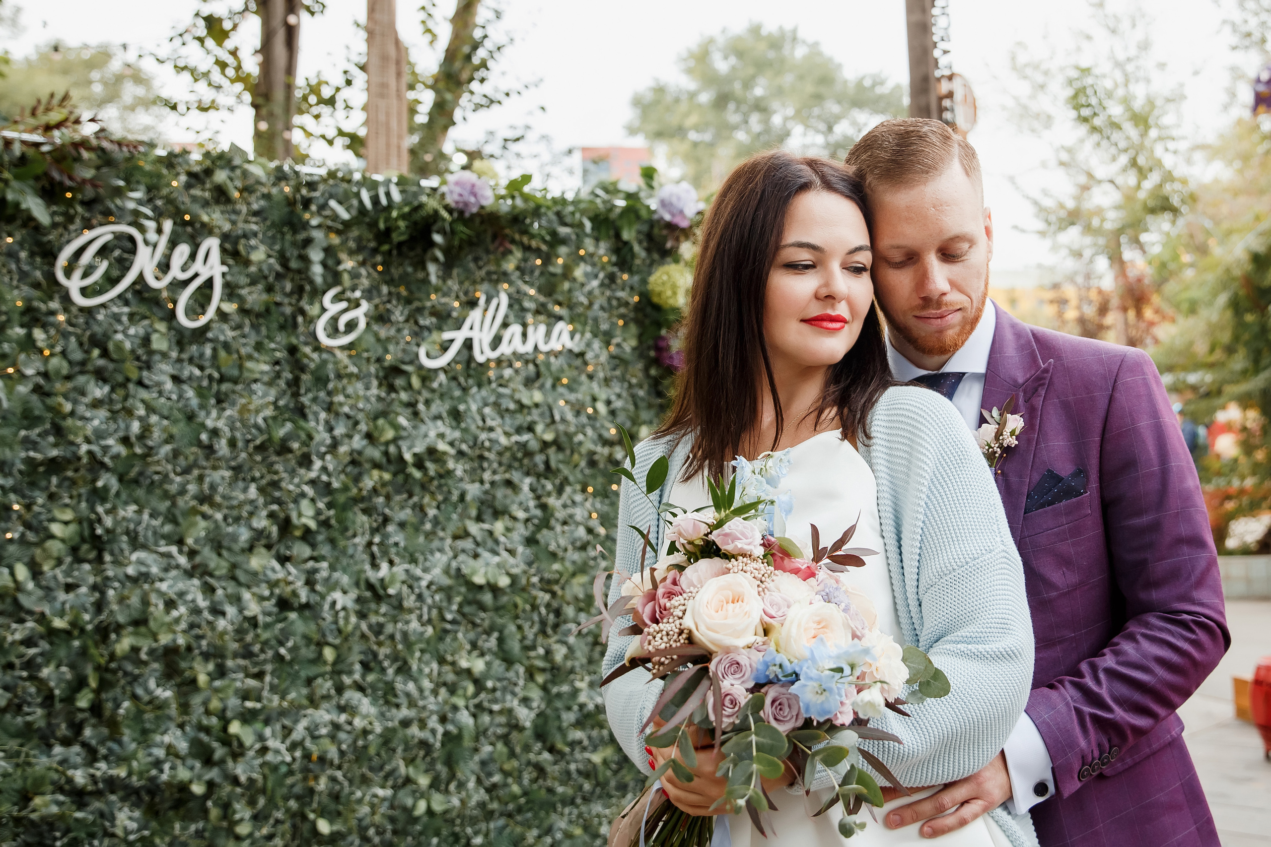 Свадебная фотосъёмка Аланы и Олега. Портретный и свадебный фотограф Алла Карени Москва
