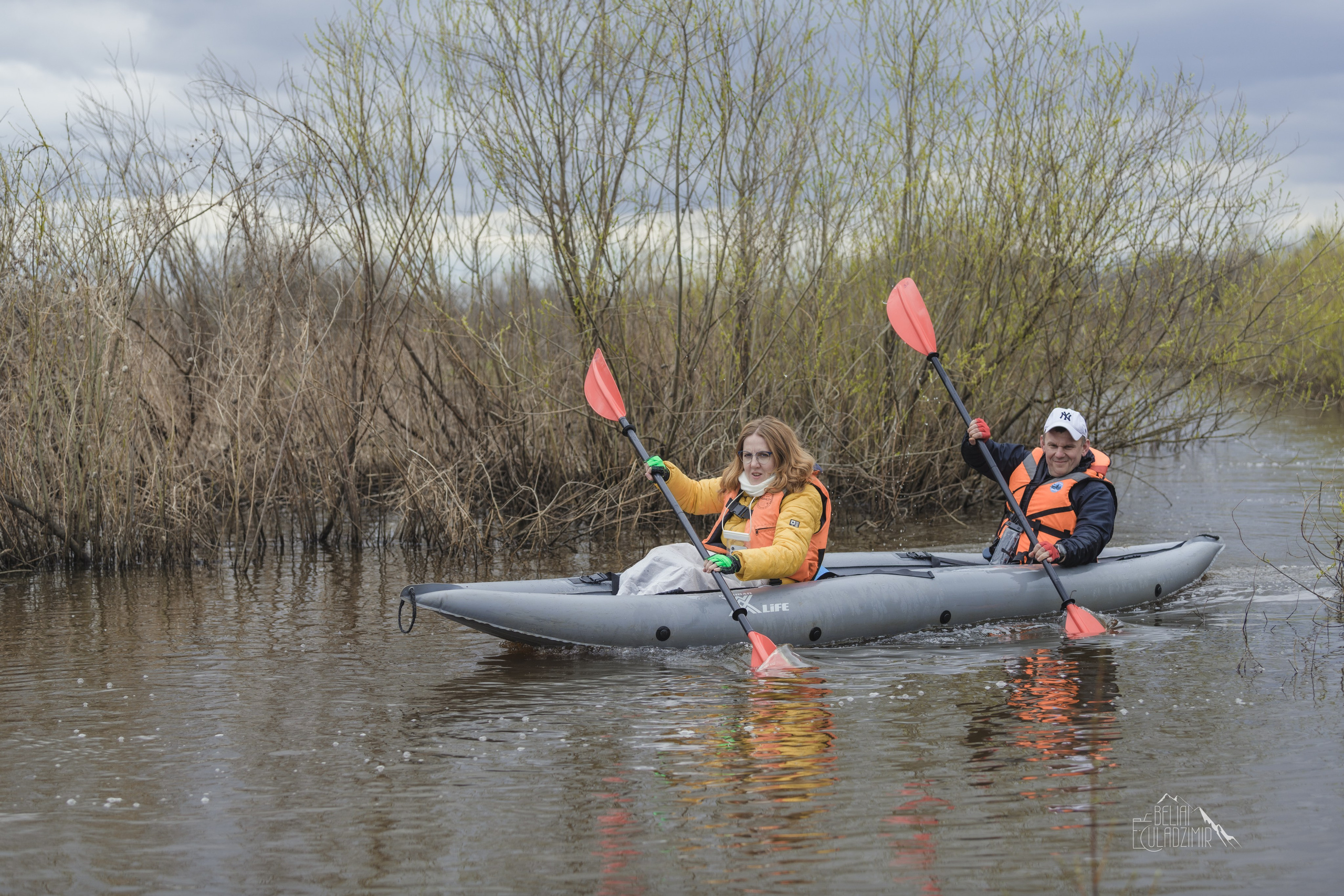 Сплав по реке Тремля 11 апреля 2026 года. Репортажный фотограф Владимир Беляй