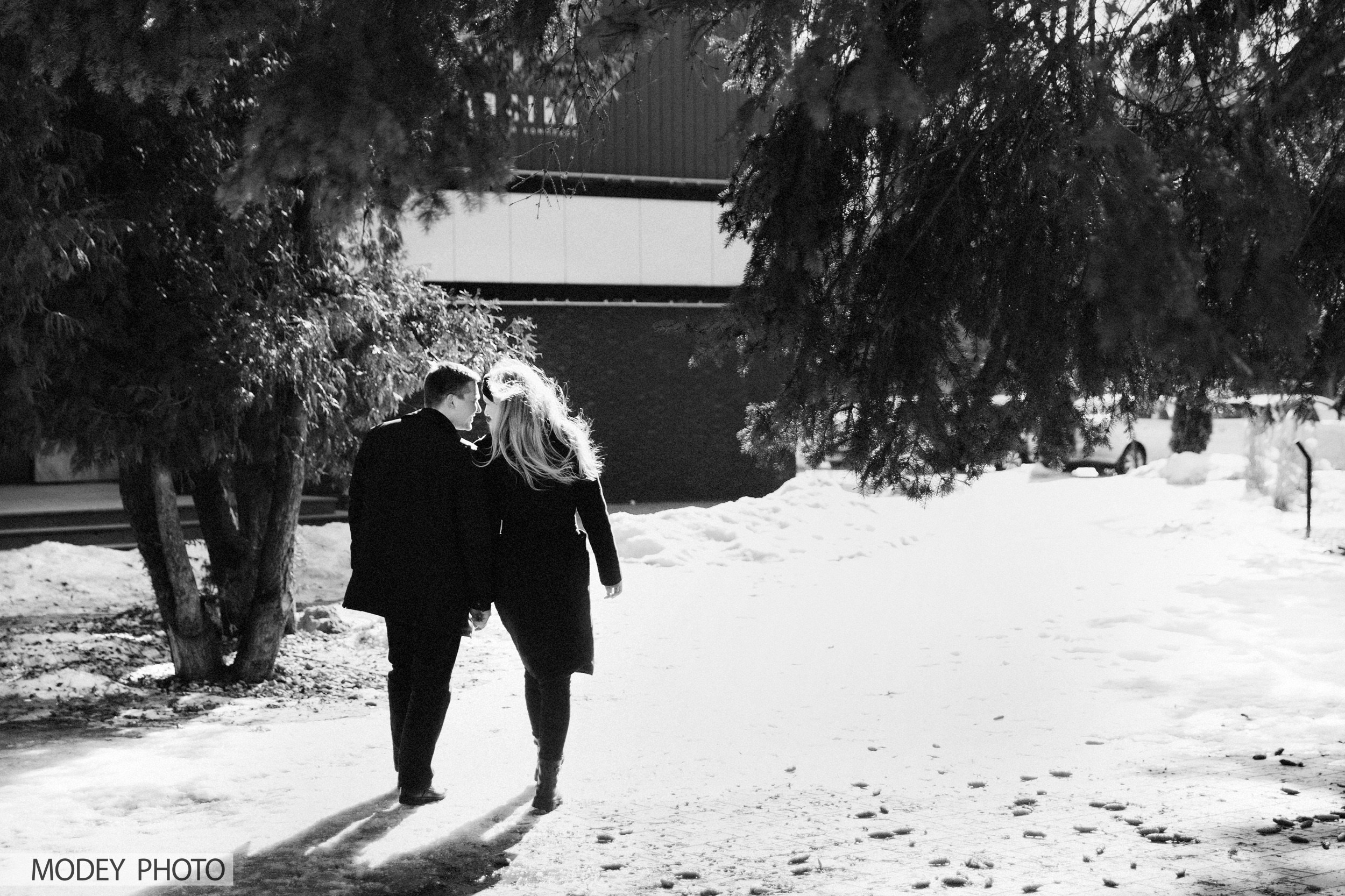 Прогулочная фотосессия Владимира и Кристины