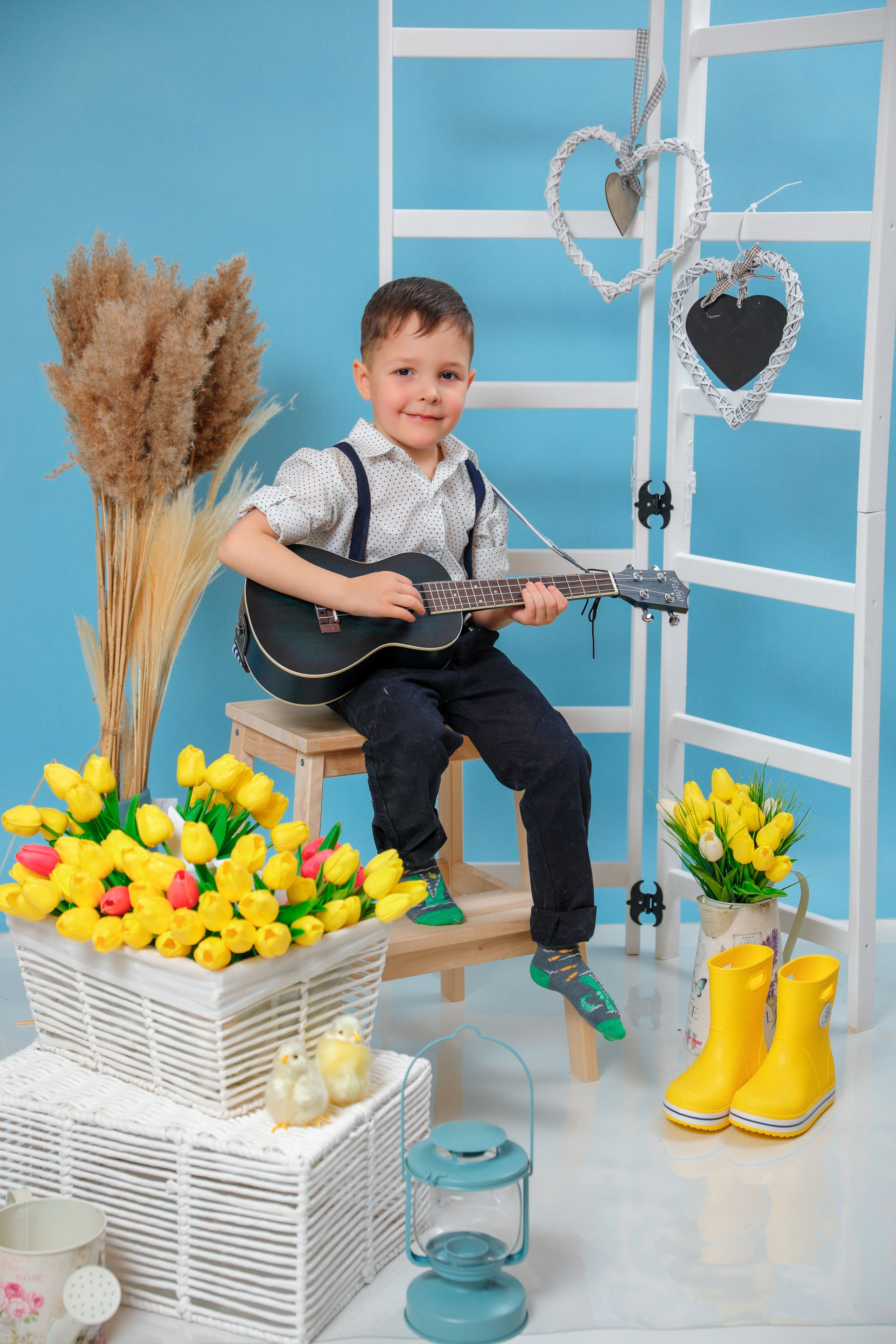 Весенняя фотосессия в детских садах в Ижевске. Детский фотограф Максим Потанин в Ижевске и Набережных Челнах