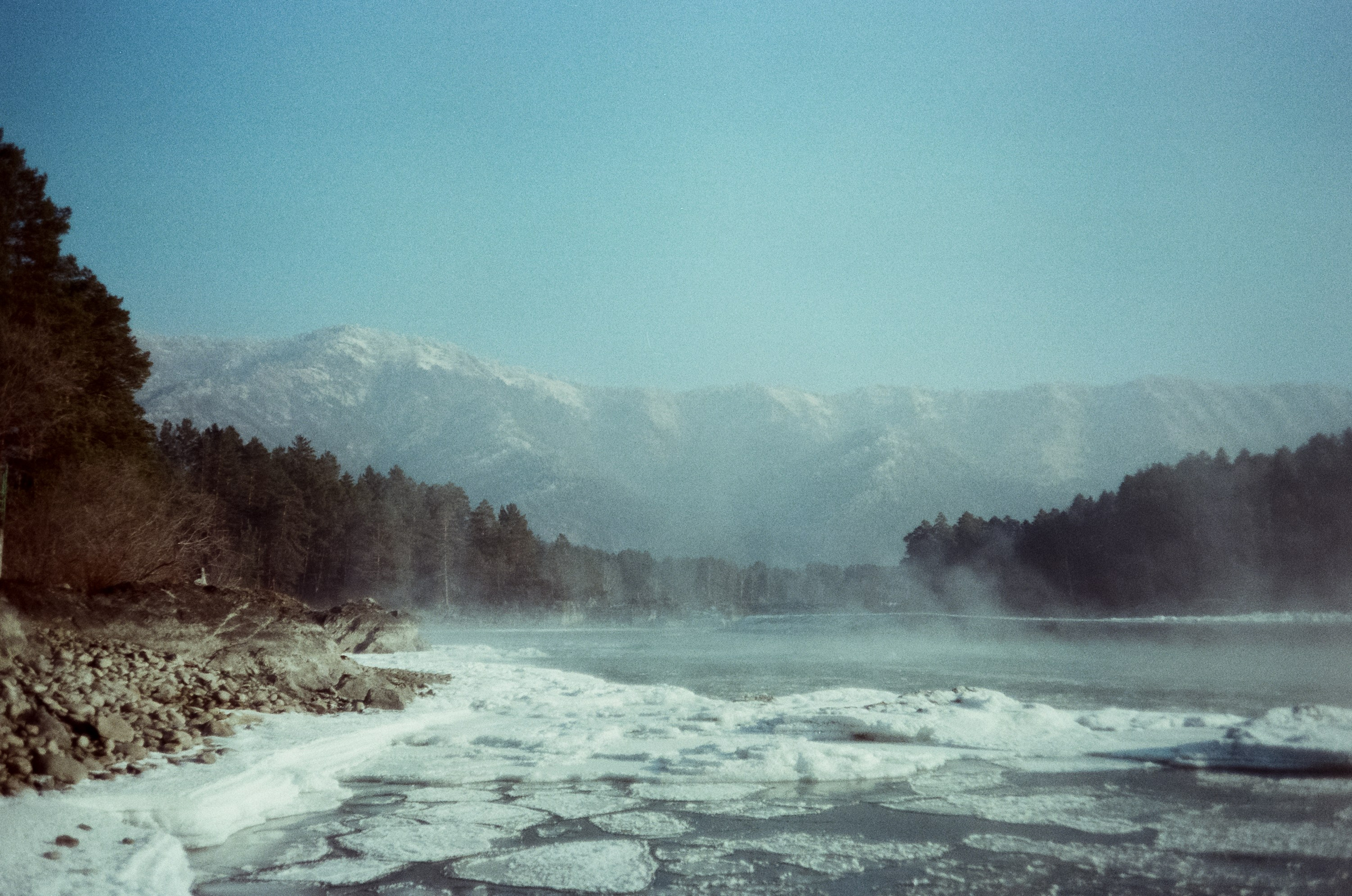 База Берель, Чемальский тракт трасса / 12 — 13 декабря 2023 года (-26℃