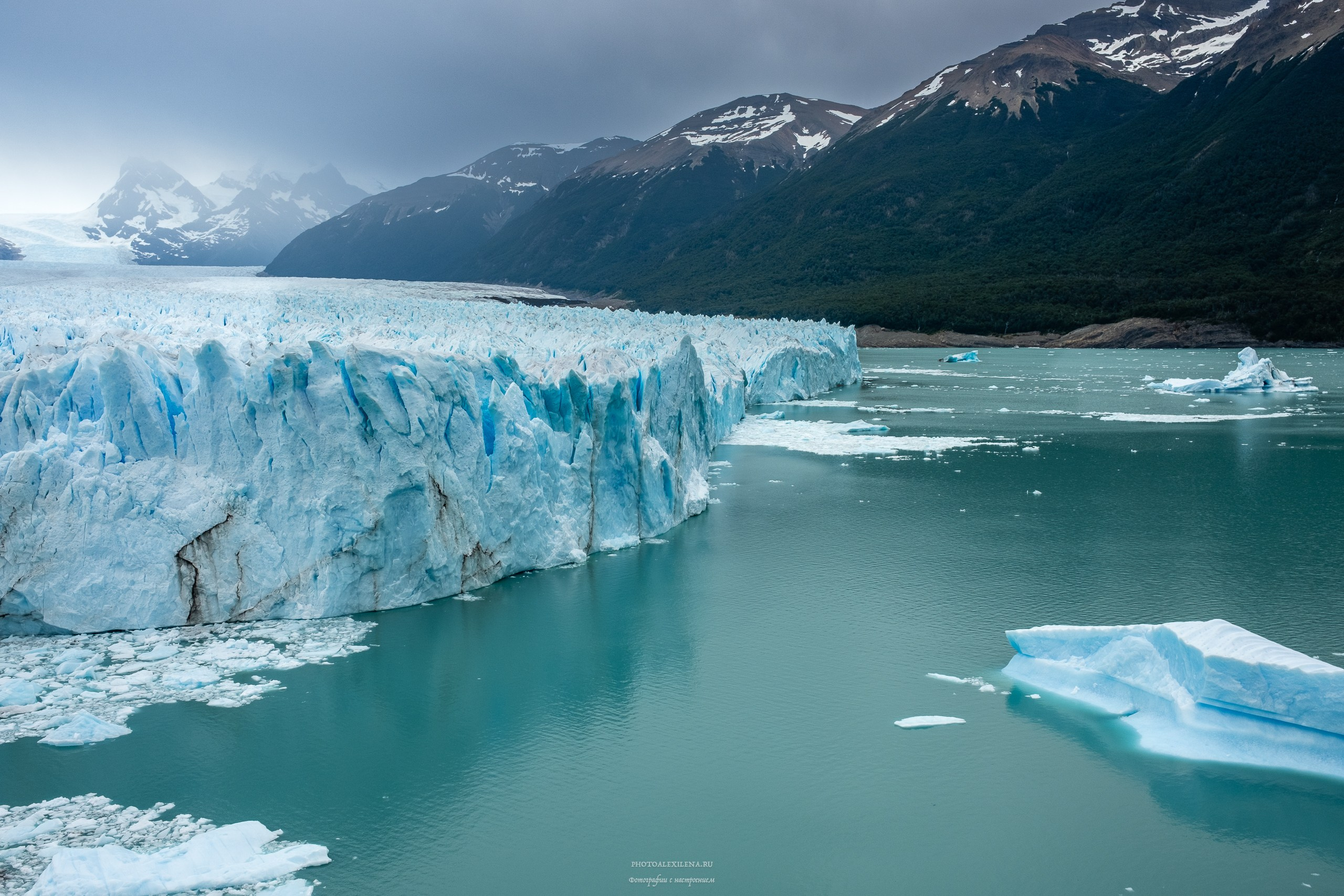 Ледник Перито-Морено, Лагуна Нимез и озеро Архентино. Авторские стильные фотокартины