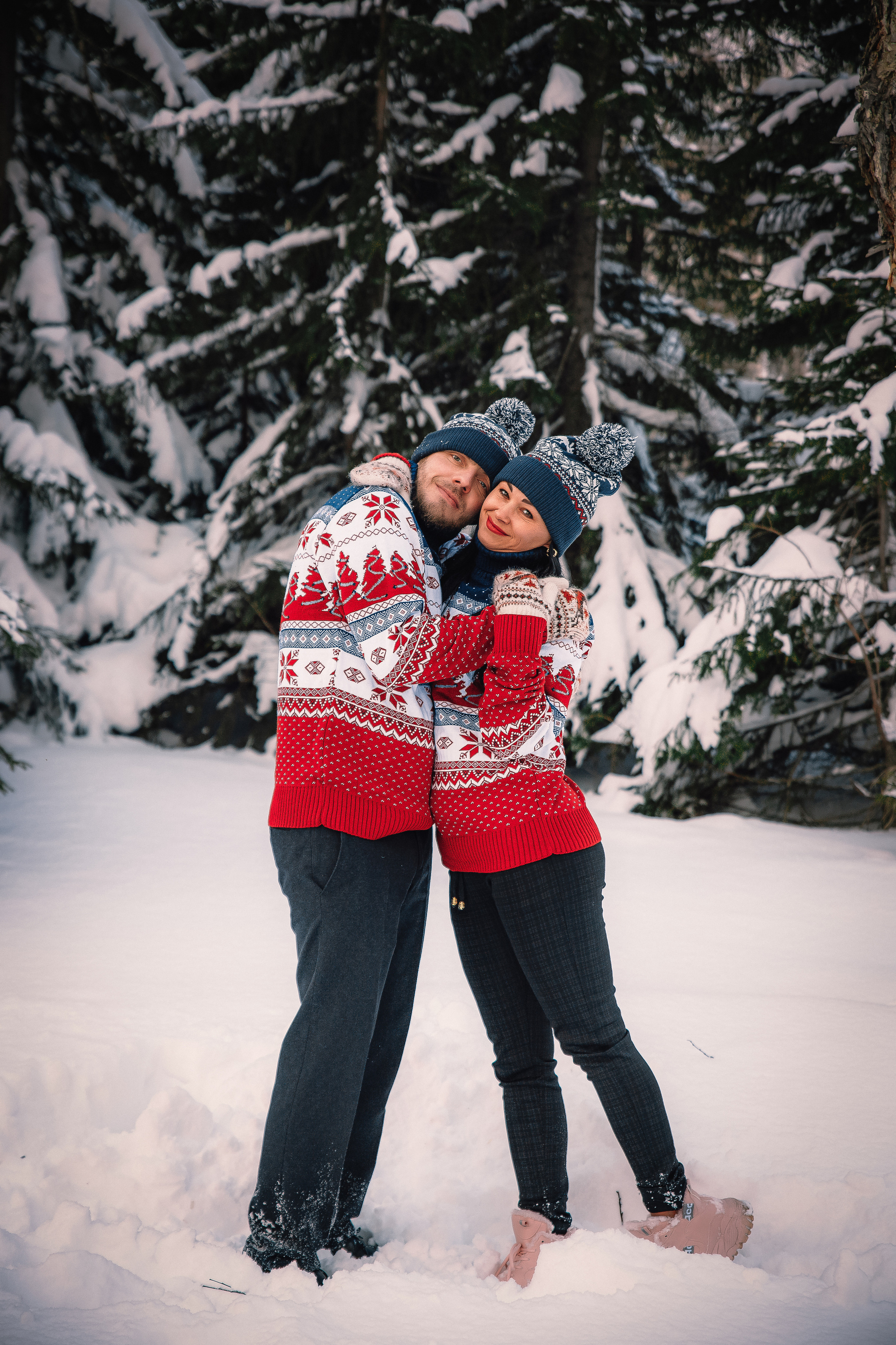 Новогодняя фотосессия на Камчатке