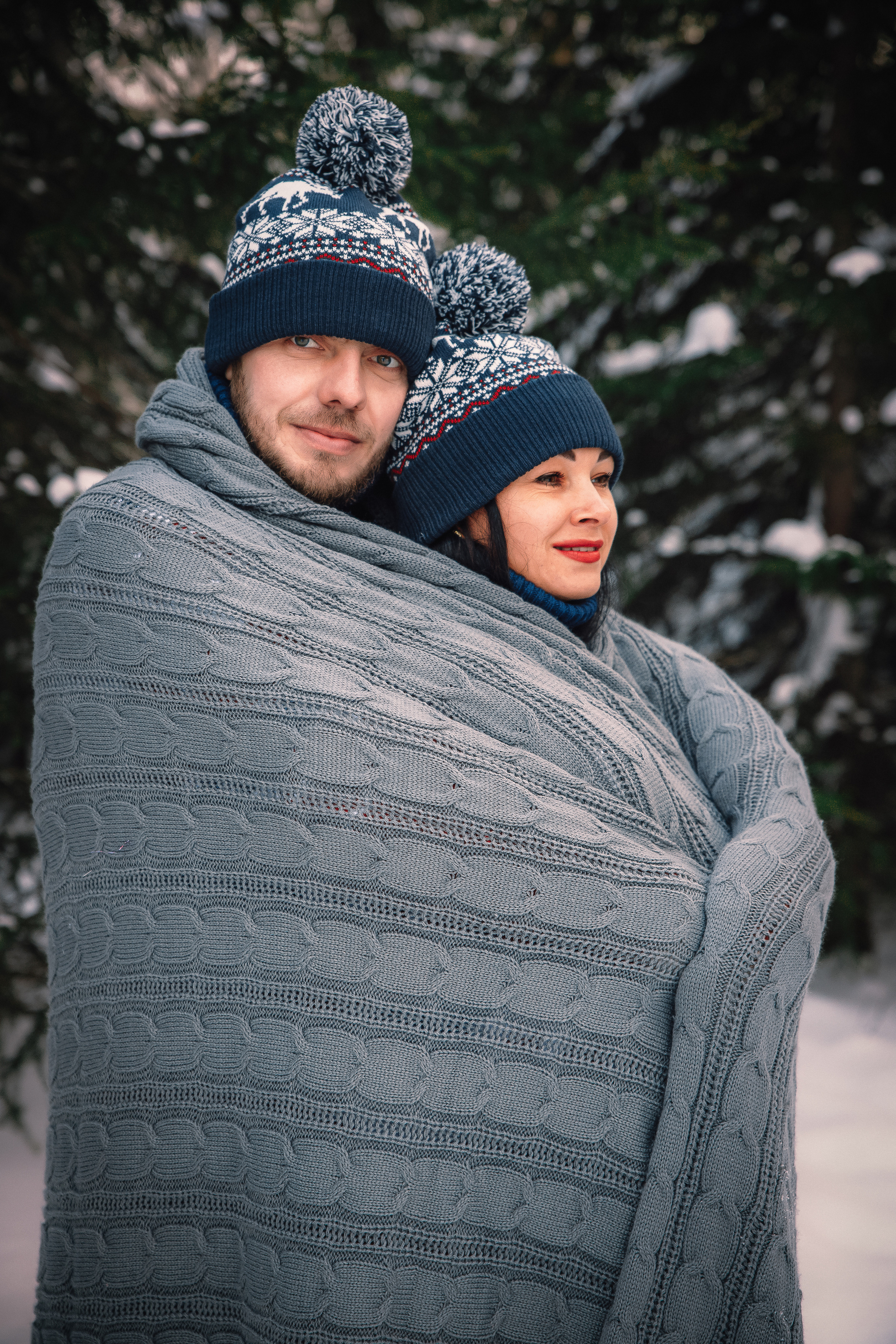 Новогодняя фотосессия на Камчатке