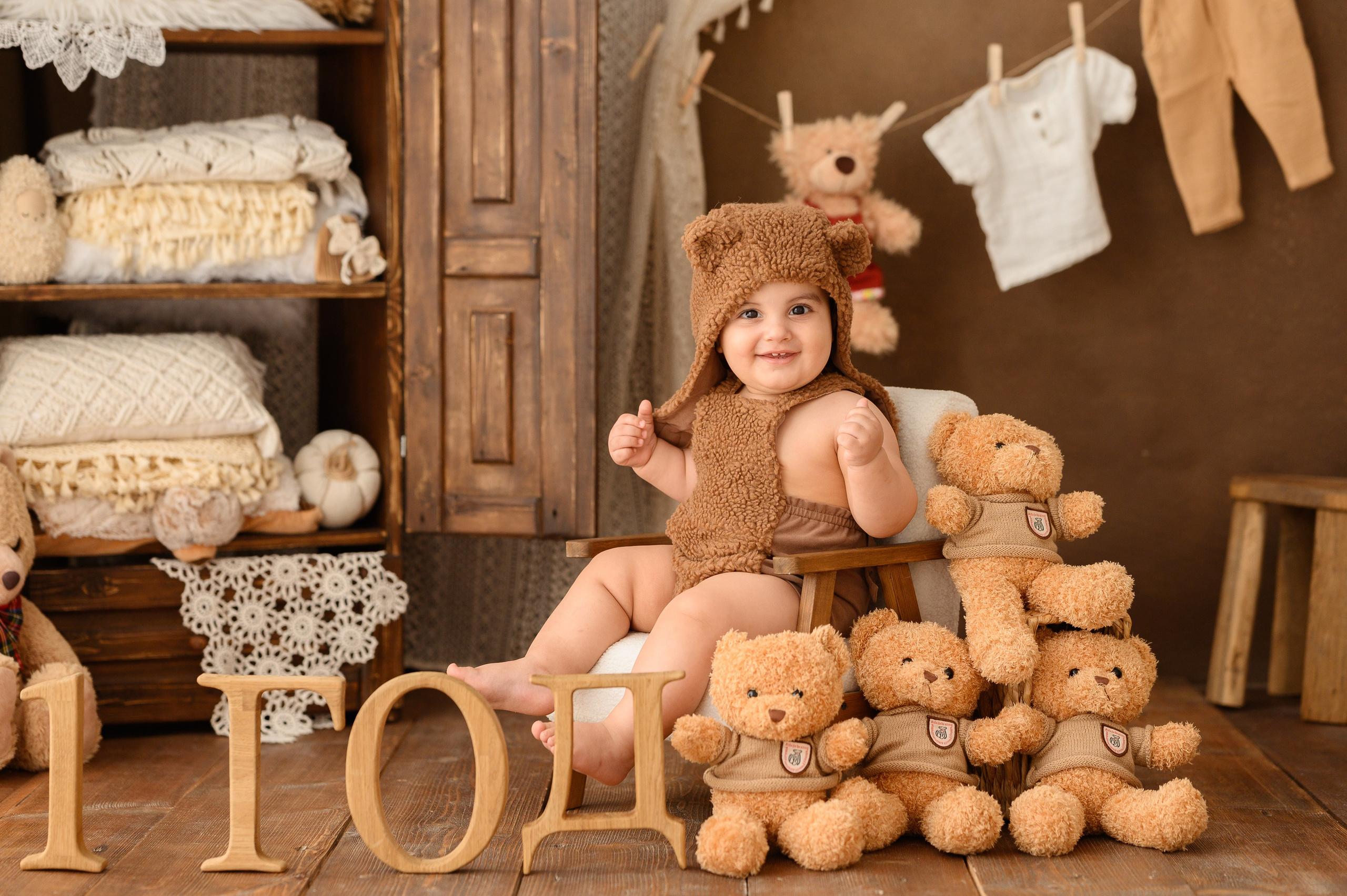 Монтэ годик. Детский и семейный фотограф Ирина Гладких