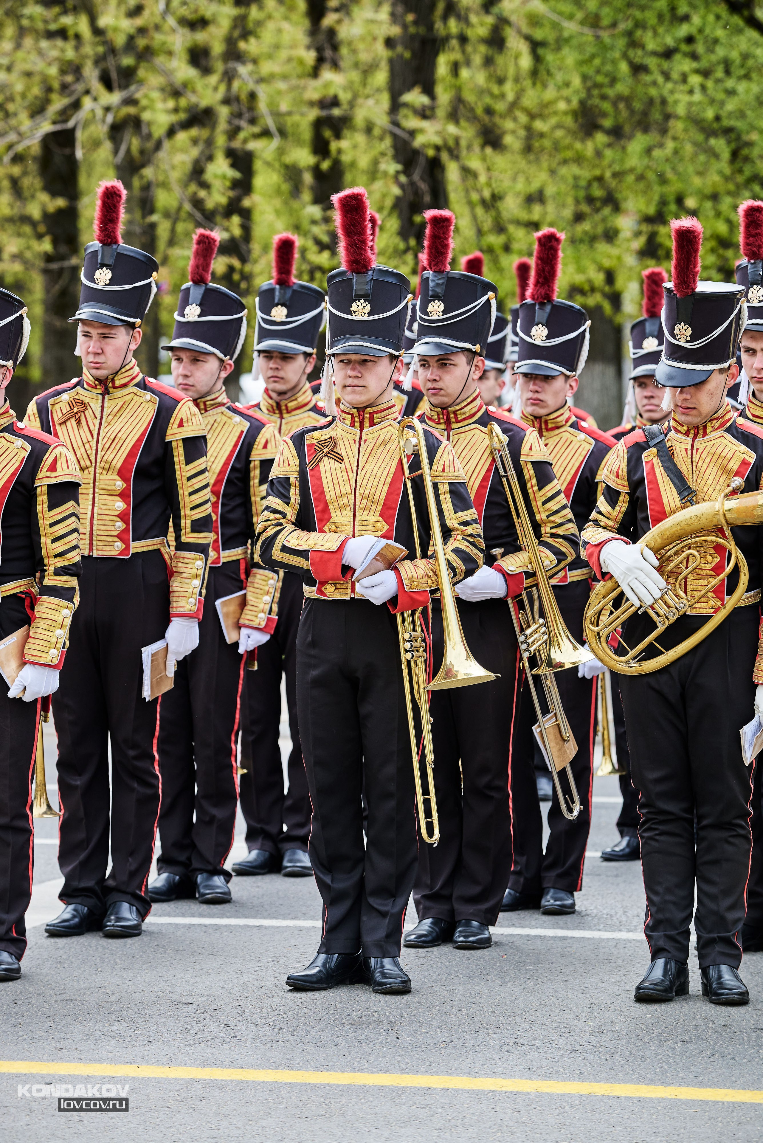 Парад в честь празднования День Победы 9 мая 2024 года в городе Иваново