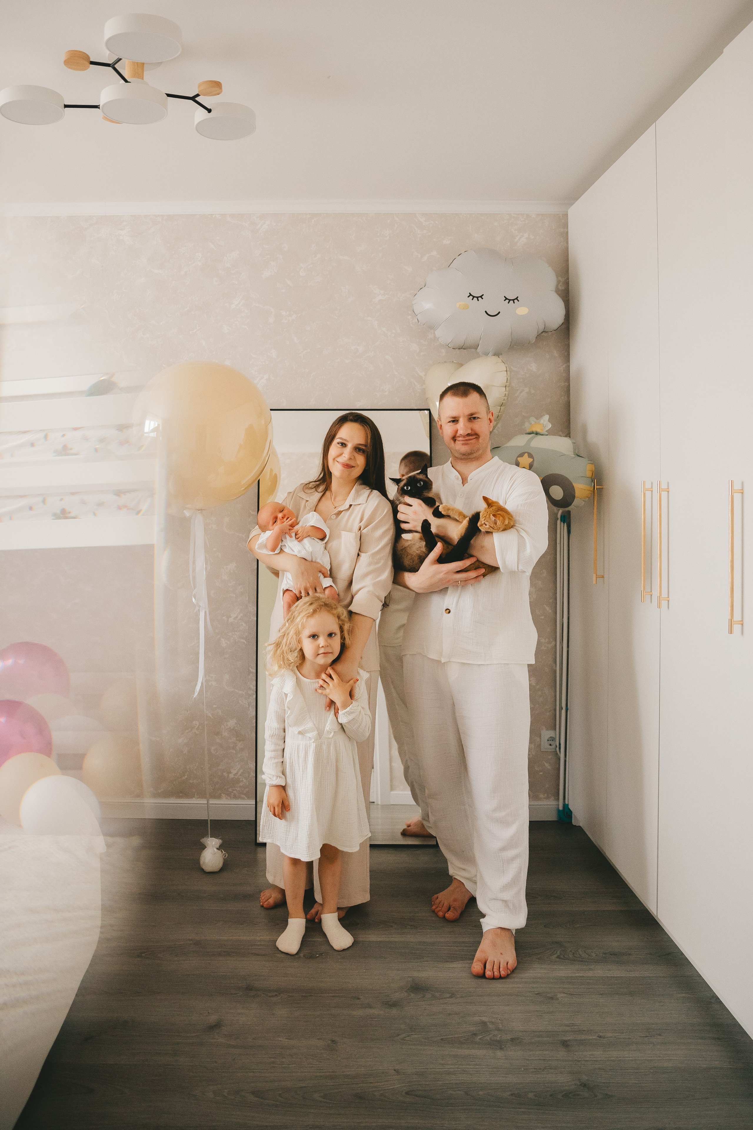 Николай, Кристина, Мия и Марк. Семейный lifestyle фотограф в Санкт-Петербурге Людмила Пахомова