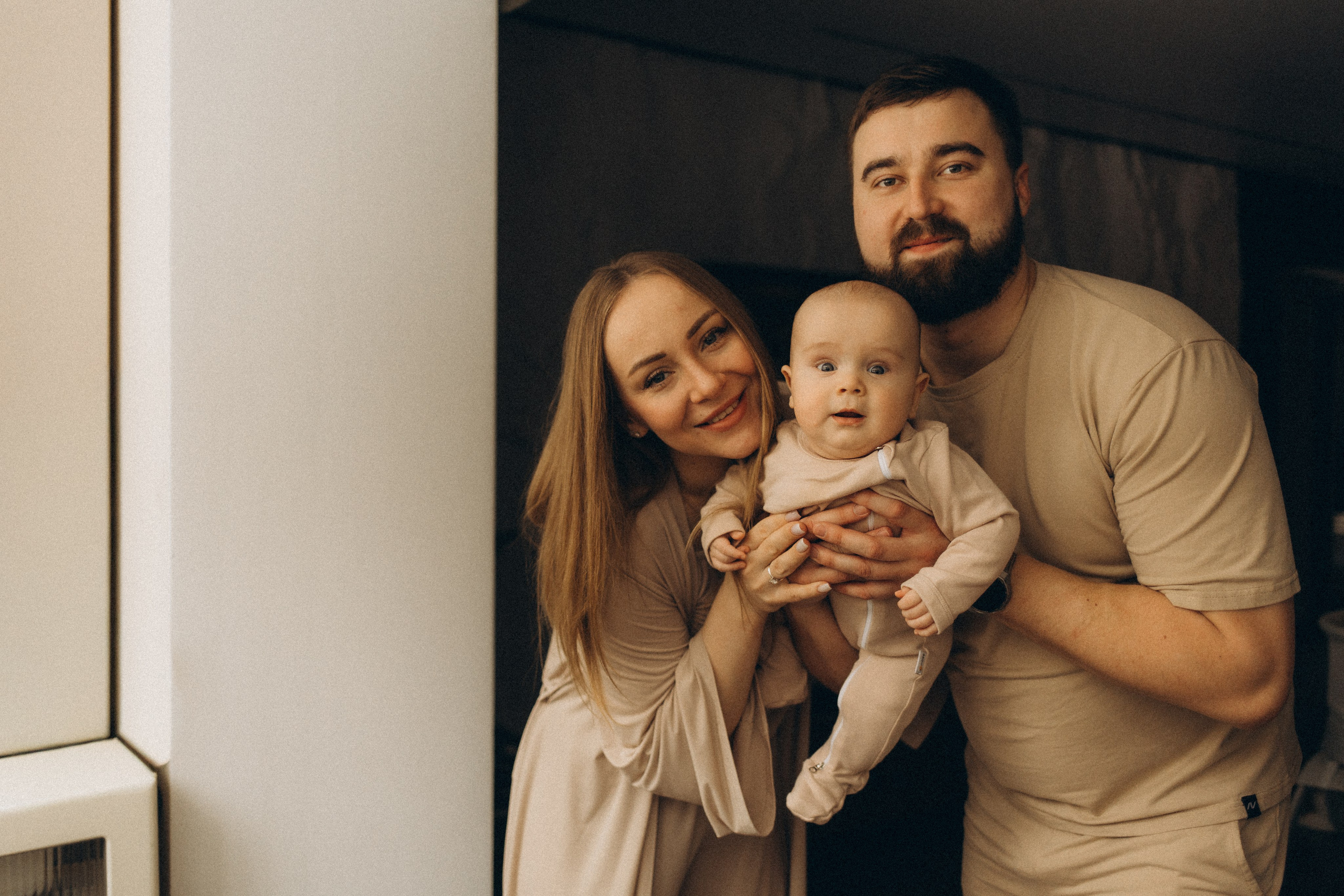 Настя, Артём и Лёва. Семейный фотограф в Люберцах Шешина Анастасия