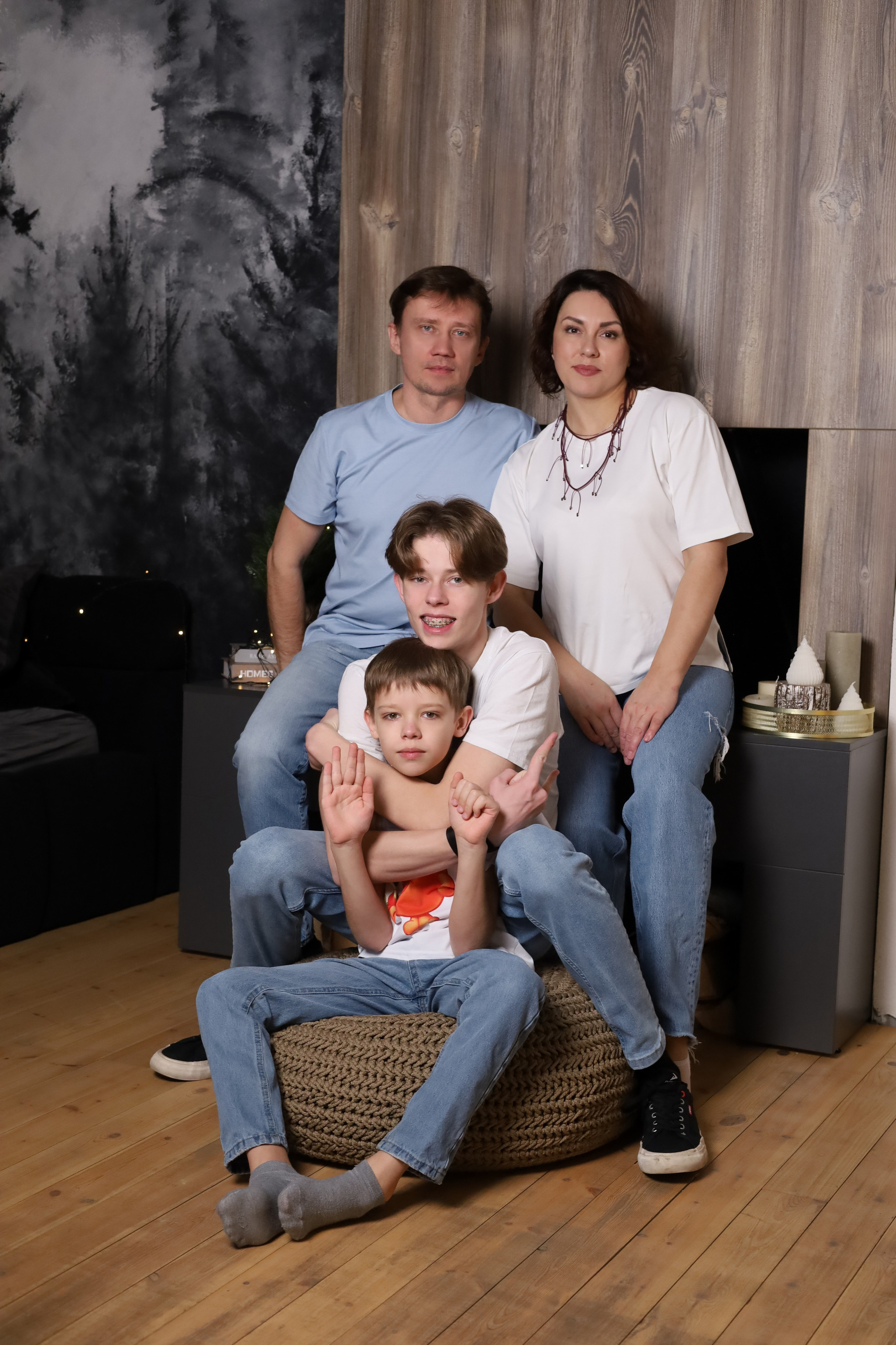 Семейный новый год Ксения. Фотограф в Красноярске Никитина Мария