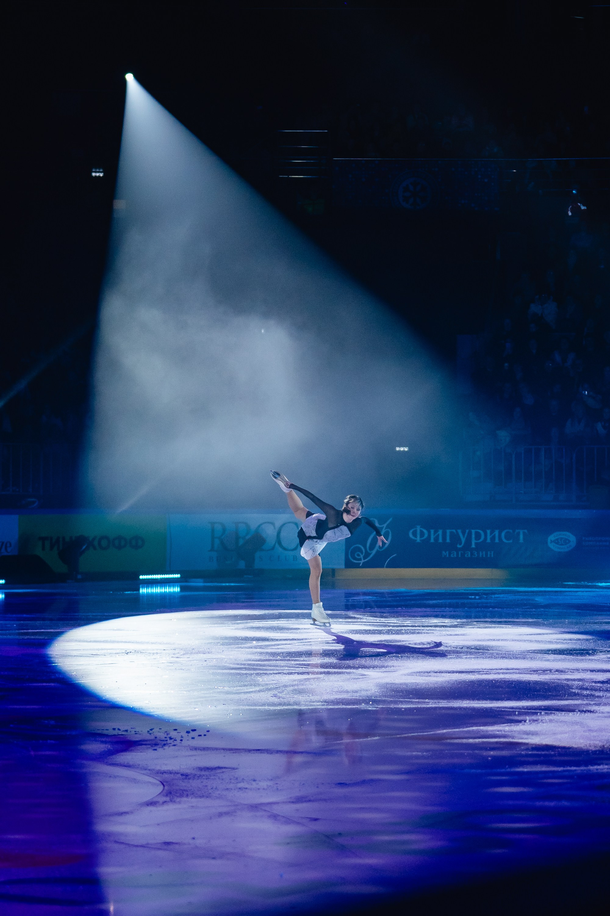 Шоу «Чемпионы на льду» в Новосибирске. Воробьева Ксения — Спортивный и танцевальный фотограф Новосибирск