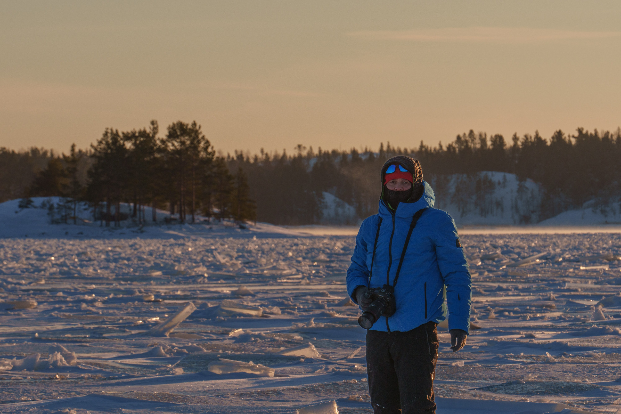 Зимняя Ладога. Январь