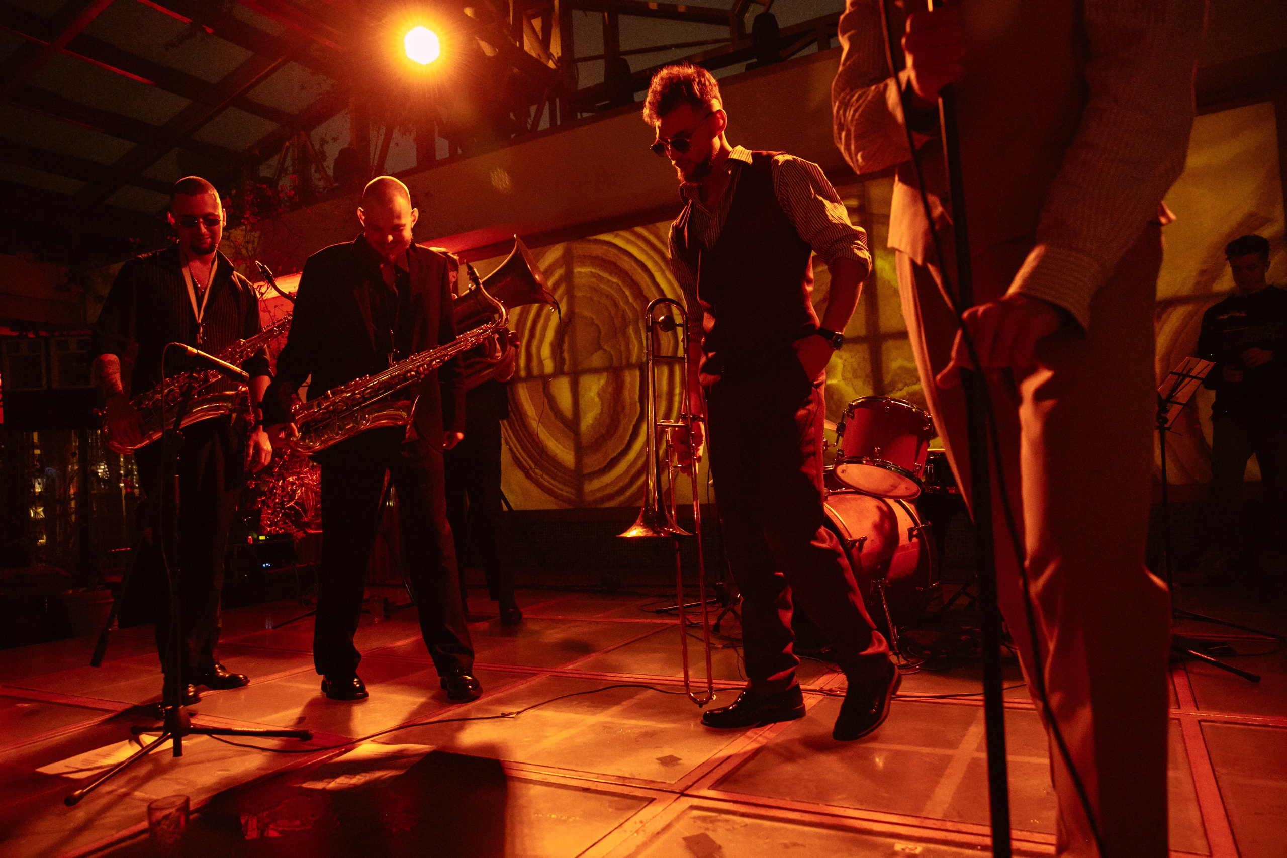 Mad Brass Band в Soho Rooms. Свадебный фотограф в Москве Элина Ларченкова. Фото, которые цепляют