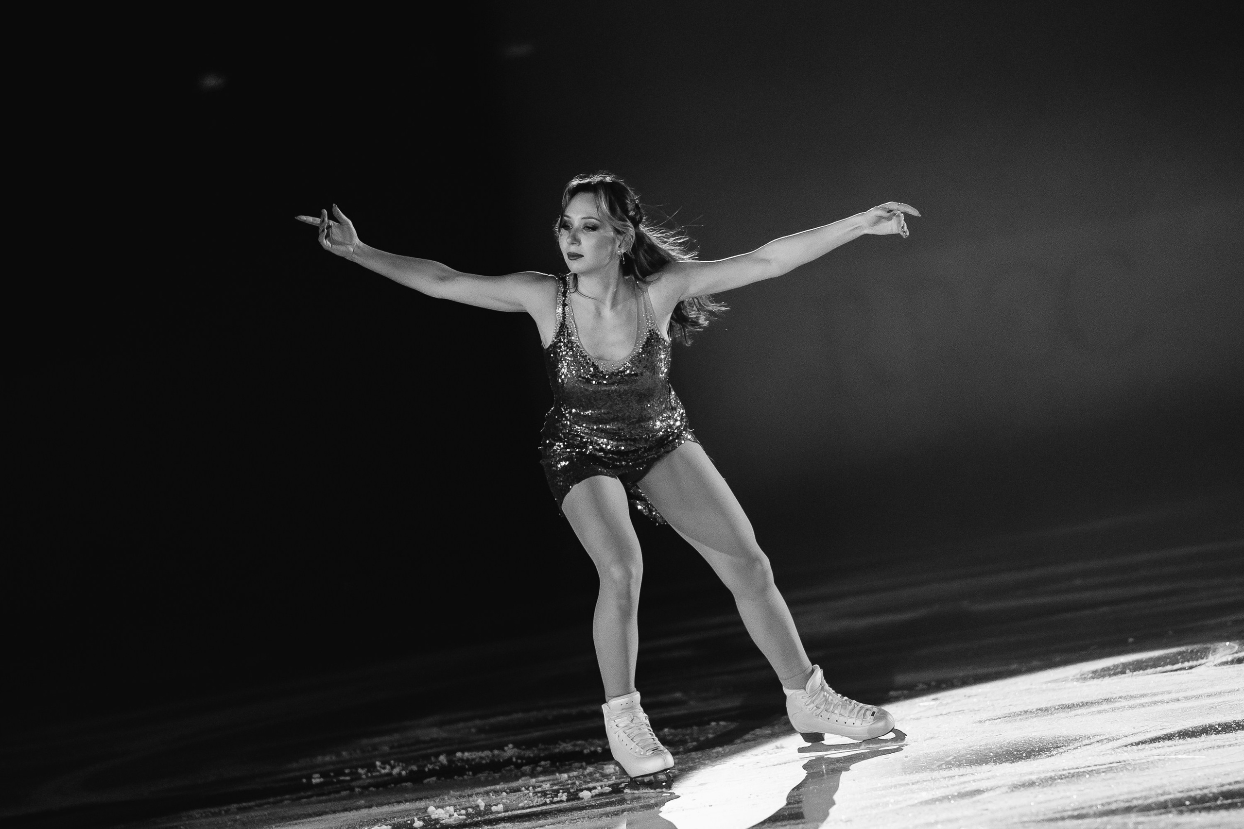 Шоу «Чемпионы на льду» в Новосибирске. Воробьева Ксения — Спортивный и танцевальный фотограф Новосибирск
