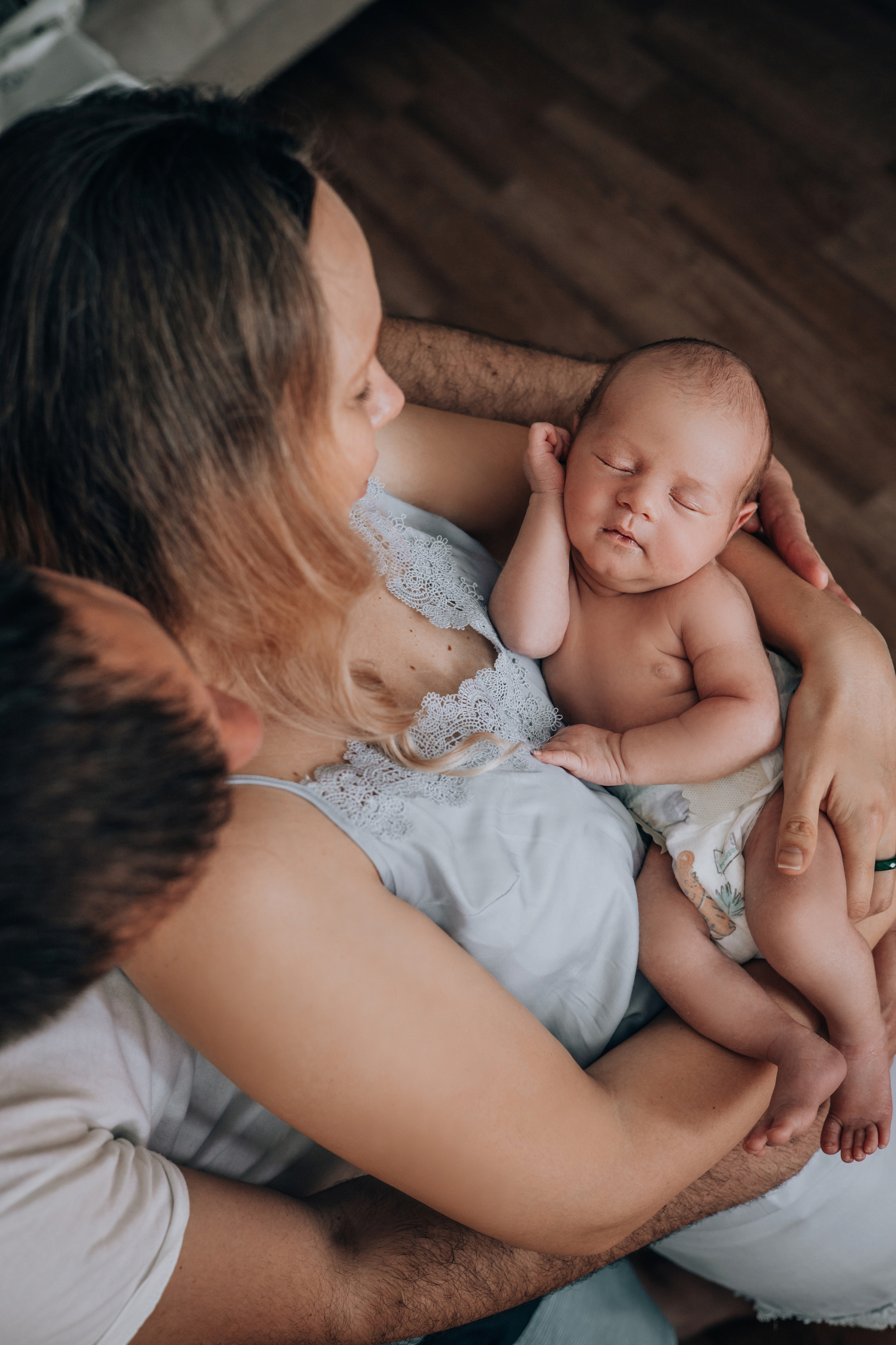 Первые дни дома. Фотограф Newborn, семейный фотограф во Владивостоке Ольга Казакова