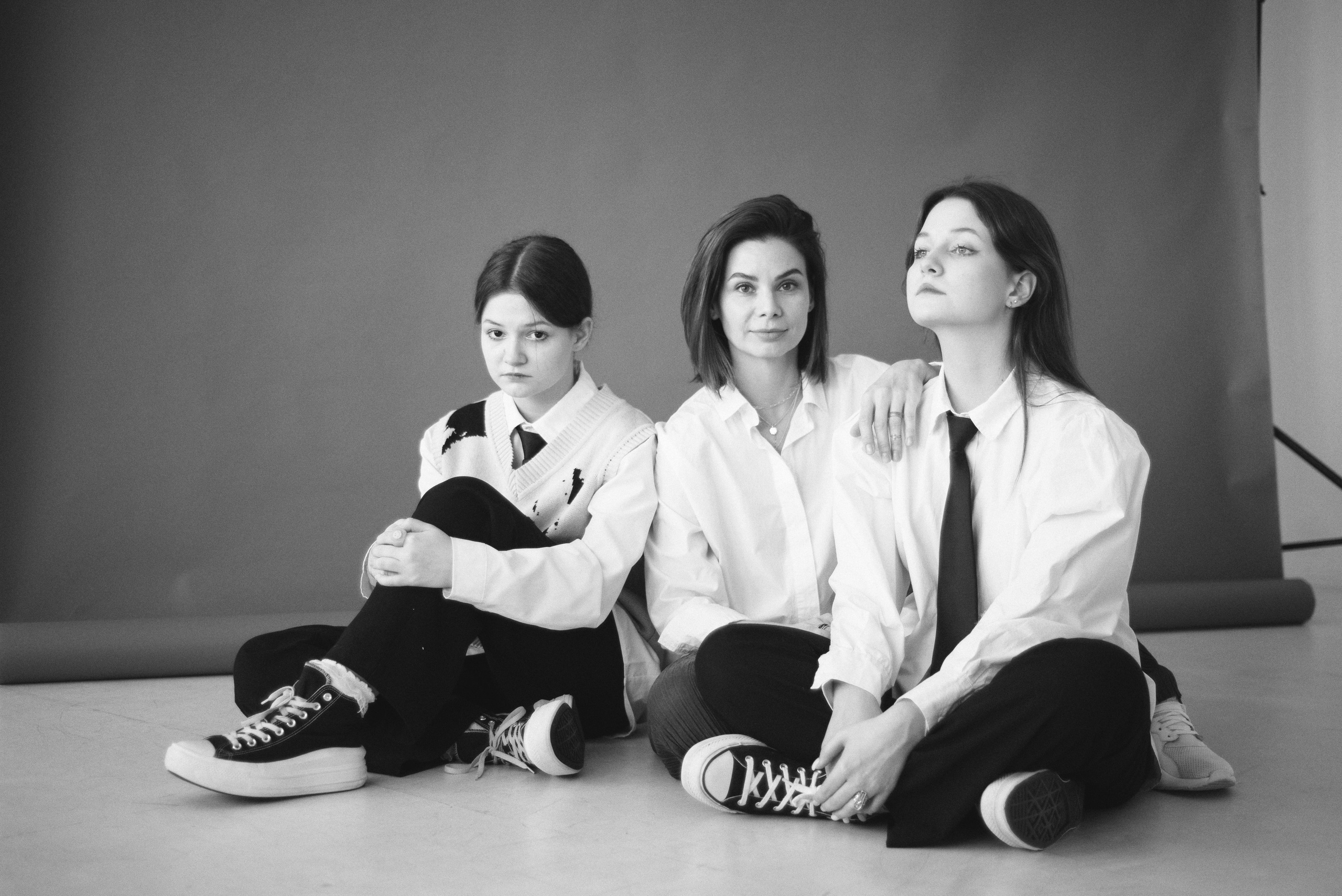 Ирина и дочки. Семейный фотограф Старчиков Илья