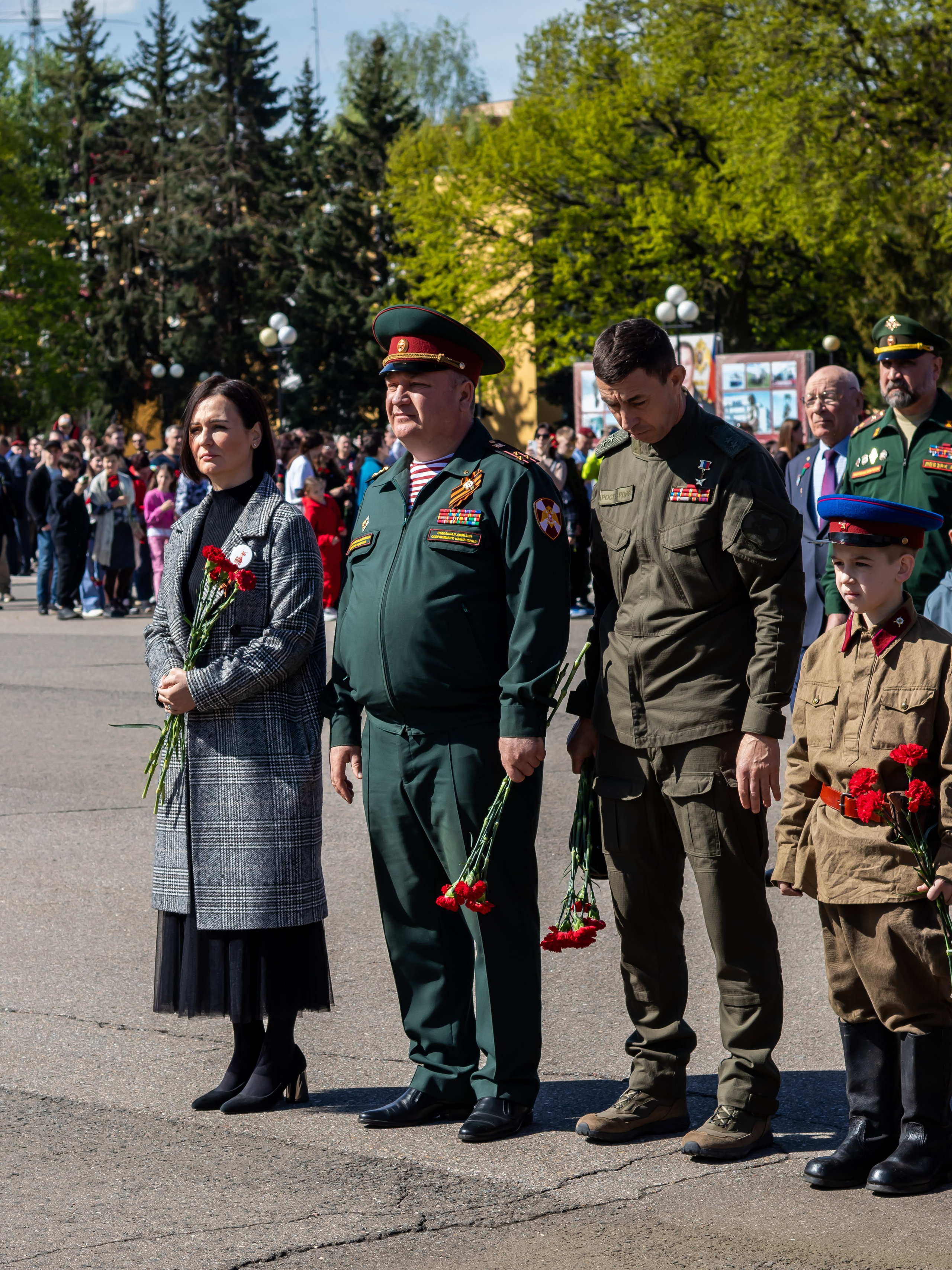 Сирень Победы Всероссийская Патриотическая акция, посвящённая дню Победы  Дивизия Дзержинского Балашиха торжественная часть