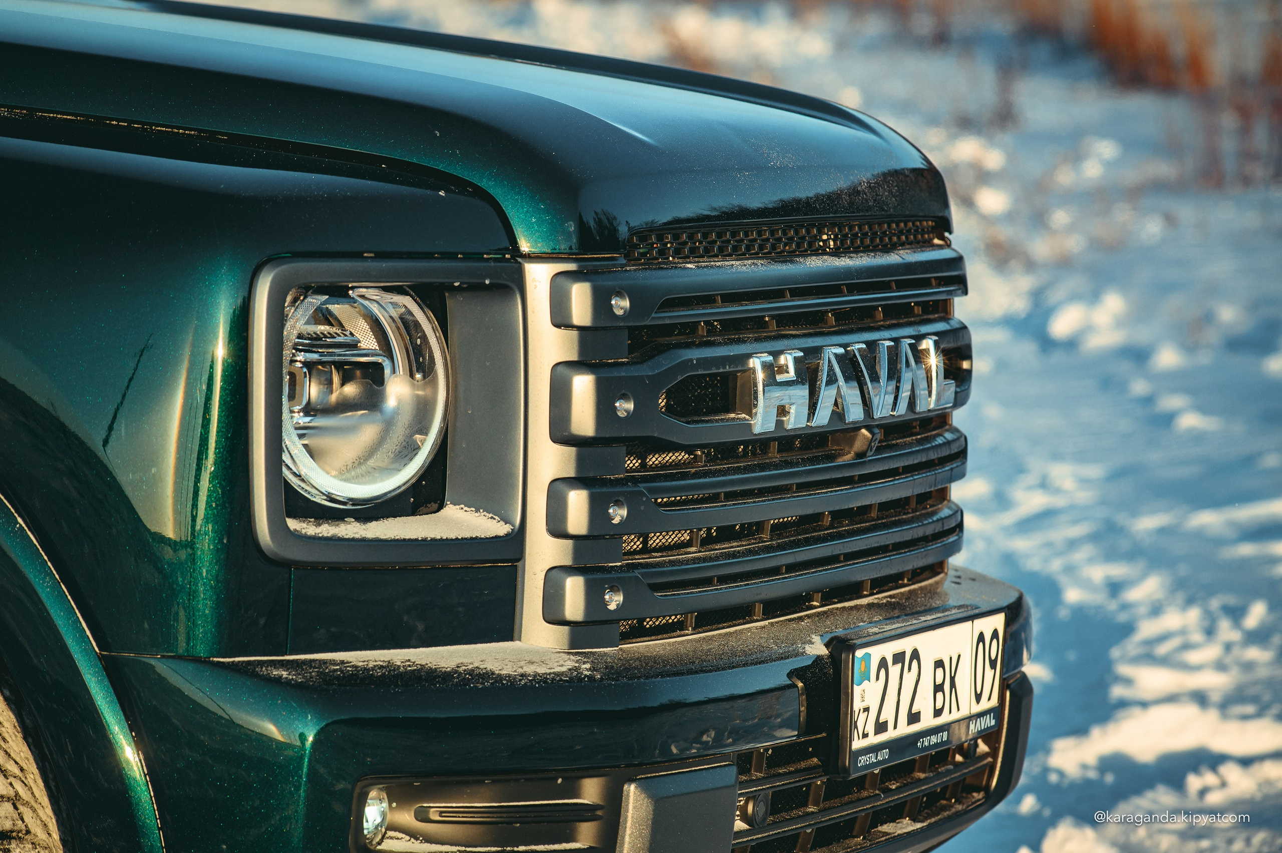 Зимний заезд на HAVAL H9. Кипятком Караганда